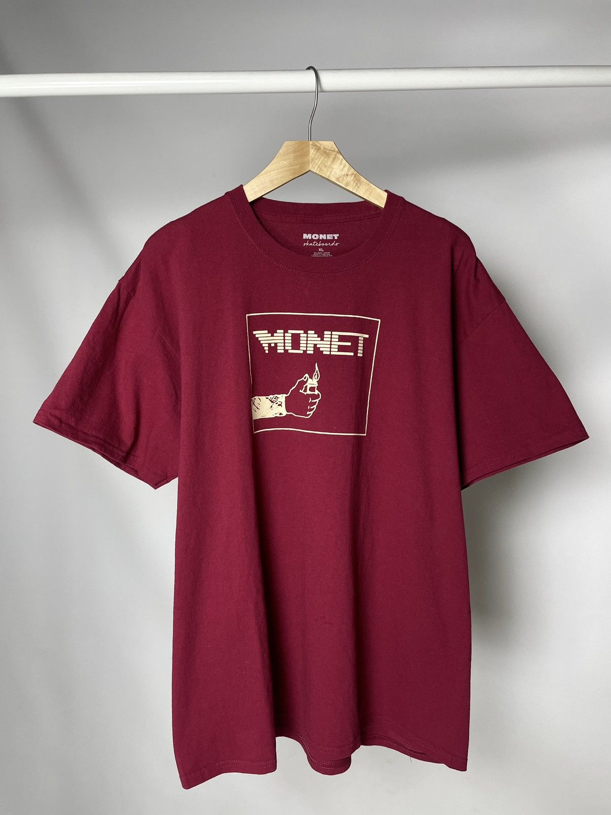 Monet Monet Skateboards ♻️ Vinyl Supreme Lighter tee t shirt Size US XL / EU 56 / 4 - 4 Thumbnail