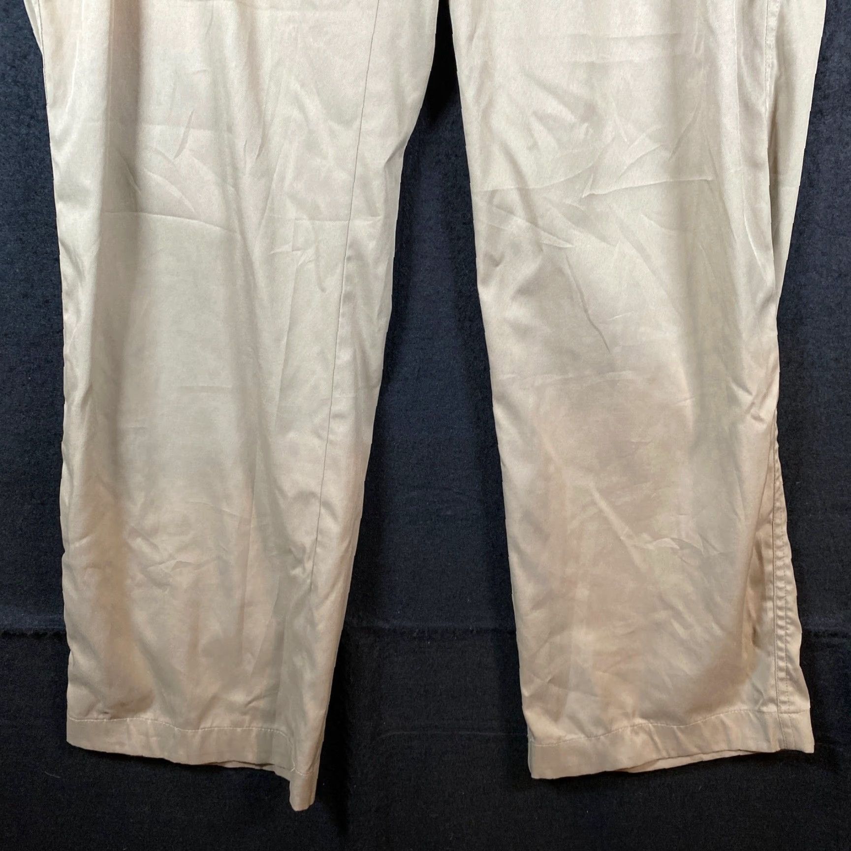 Nike Nike Golf Mens Pants Dri-Fit 34x32 (35x28) Tan Chinos Athletic Straight Leg Size US 34 / EU 50 - 3 Thumbnail