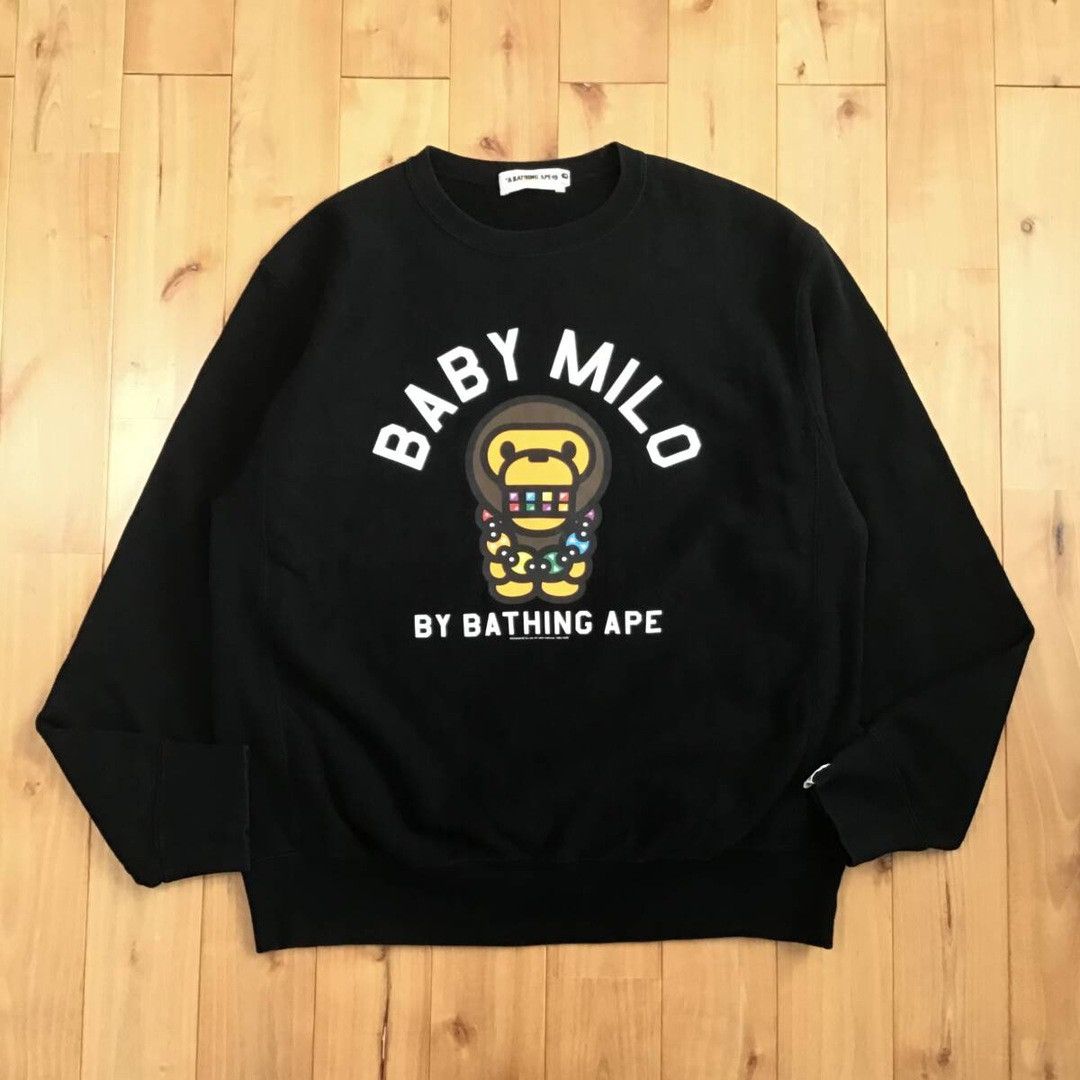 Bape BAPE Milo Sweat shirt a bathing ape NIGO Size US M / EU 48-50 / 2 - 2 Thumbnail
