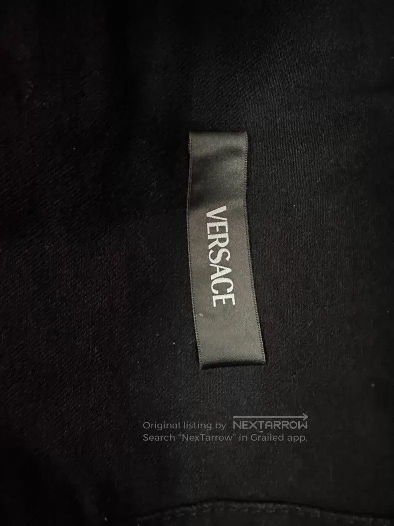 Versace Versace Printed black and gold denim jacket Size US M / EU 48-50 / 2 - 4 Thumbnail