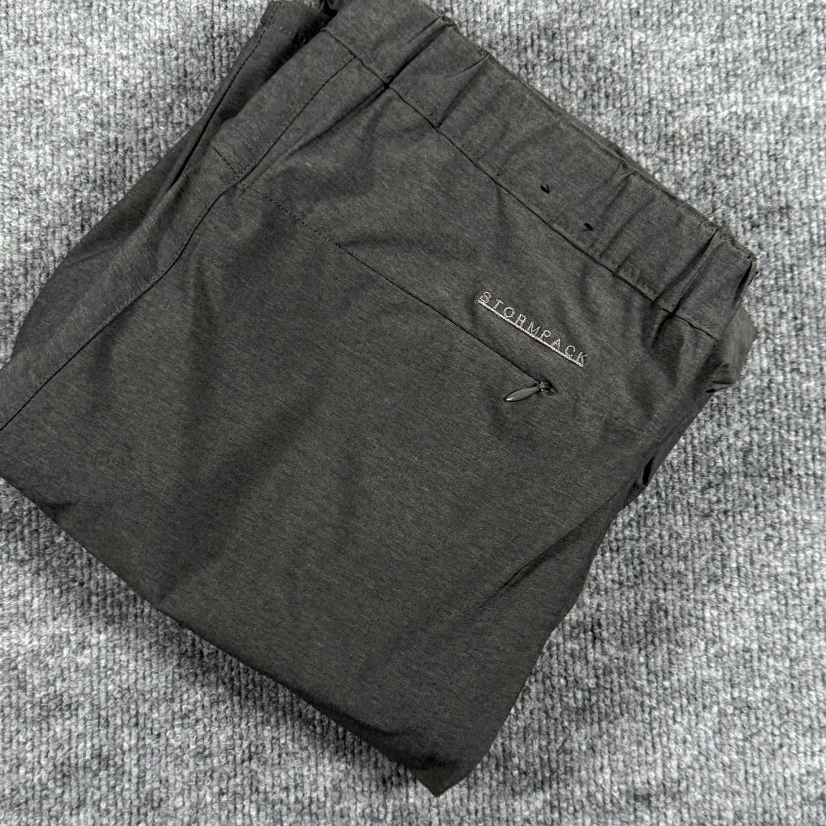 Vintage Stormpack Pants Mens Medium Gray Fleece Lined Water Resistant Outdoor Winter Warm Size US 31 - 2 Thumbnail