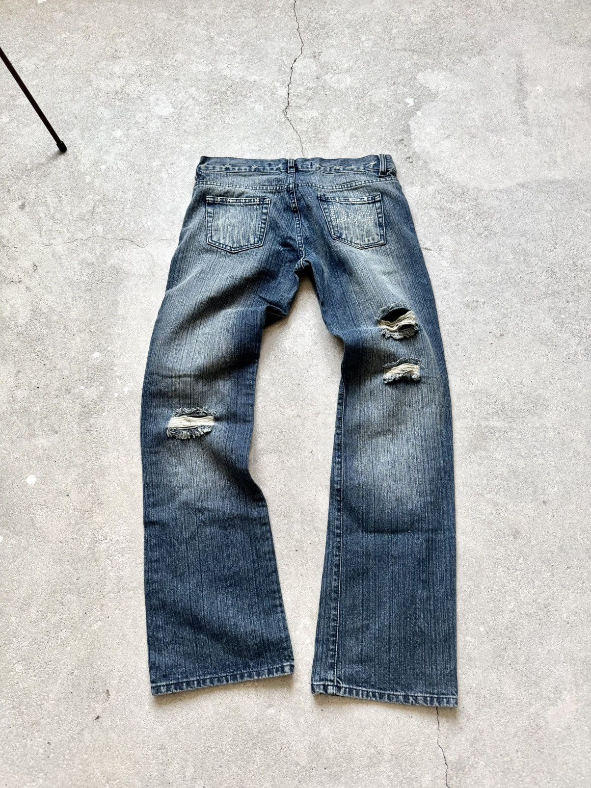 Dolce & Gabbana Dolce&Gabbana Distressed Jeans Flared 30 Size 30" / US 8 / IT 44 - 4 Thumbnail