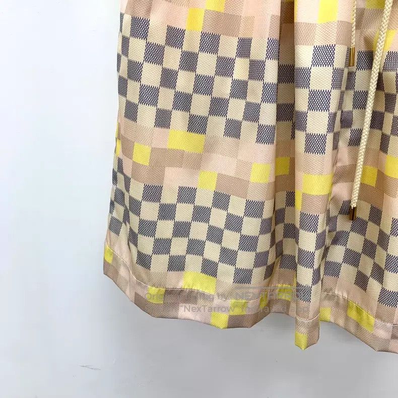 Louis Vuitton Louis Vuitton 22 Colorblock Checkerboard Full Print Drawst Size 33" - 4 Thumbnail