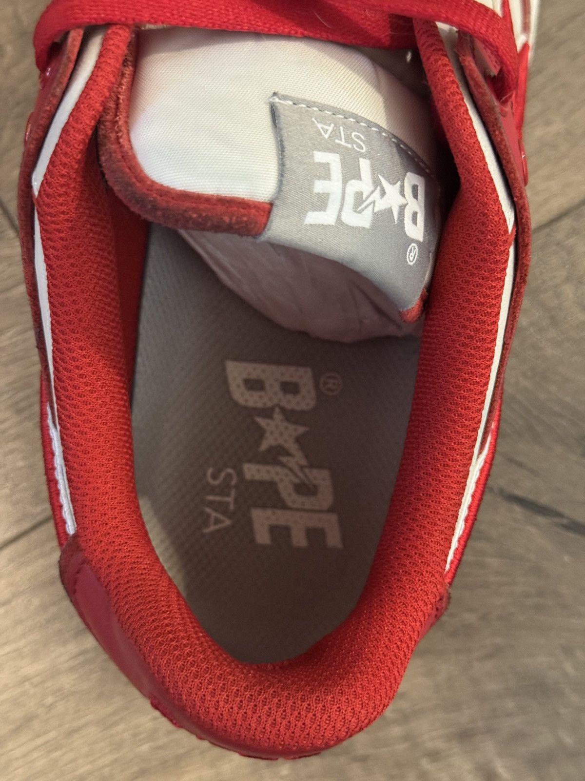 Bape BAPE SKSSTA #5 RED STITCH SUEDE SIZE 12 Size US 12 / EU 45 - 10 Thumbnail