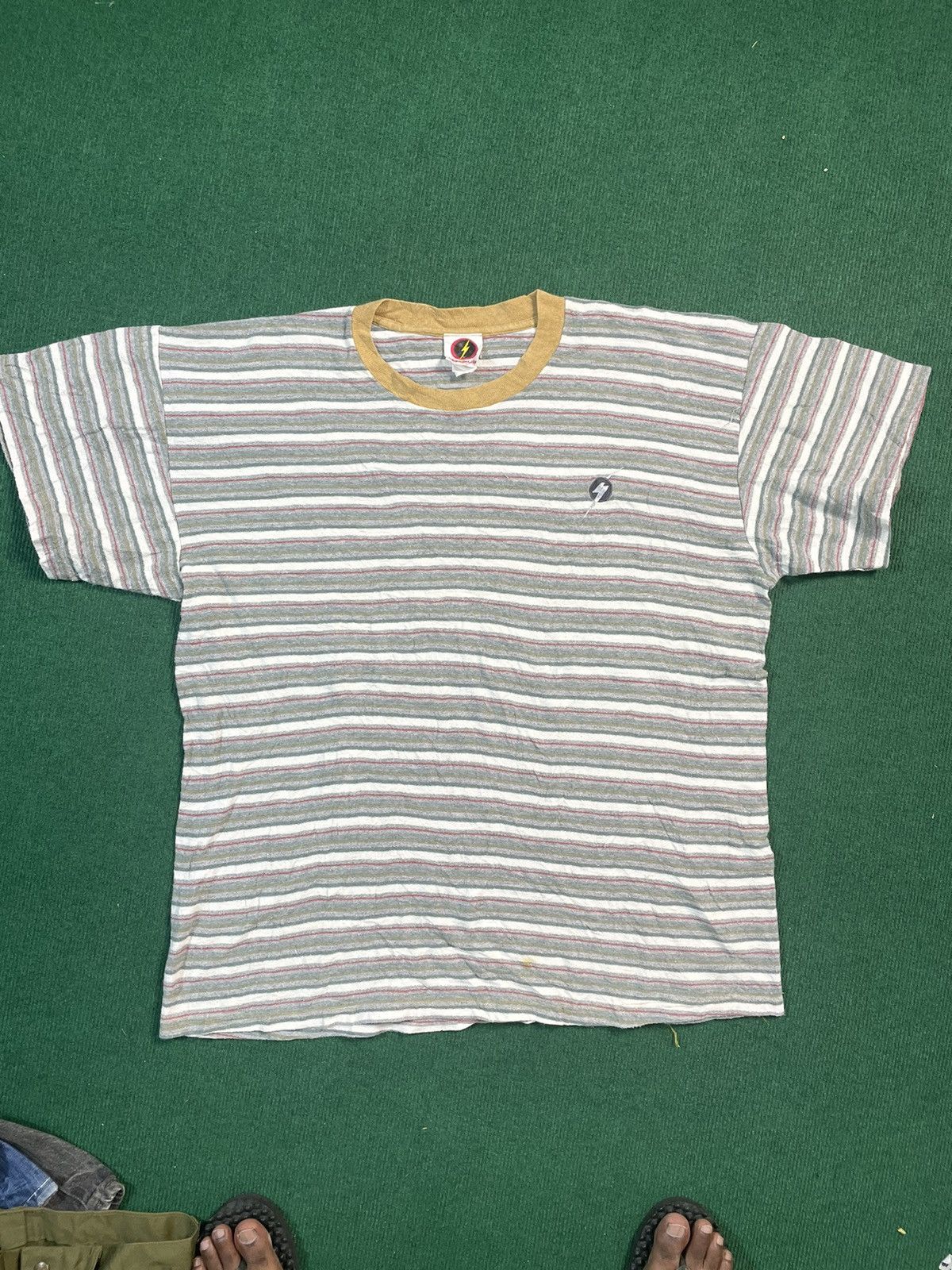 Lightning Bolt × Vintage Vintage Lightning Bolt Surf Shirt Size US L / EU 52-54 / 3 - 1 Thumbnail
