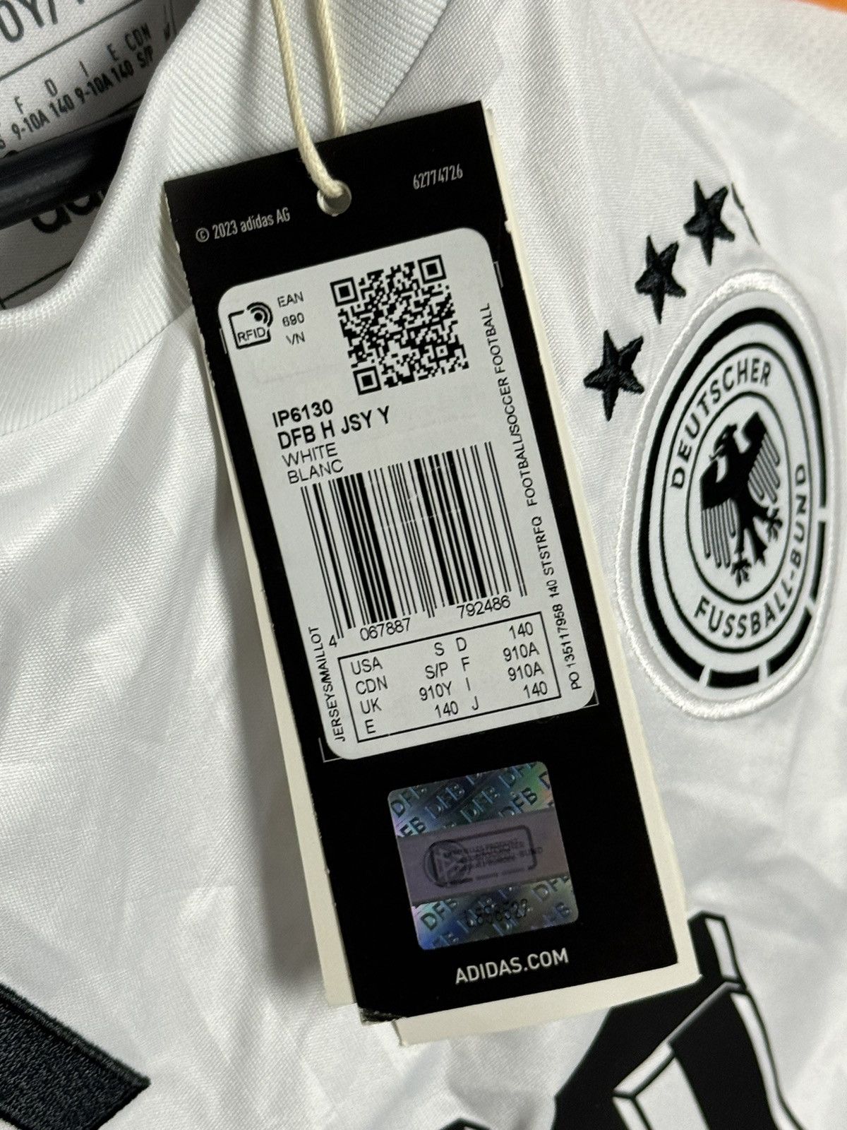 Adidas KIDS New Germany 2024 Home Musiala Football Jersey T-Shirt Size US XS / EU 42 / 0 - 10 Thumbnail
