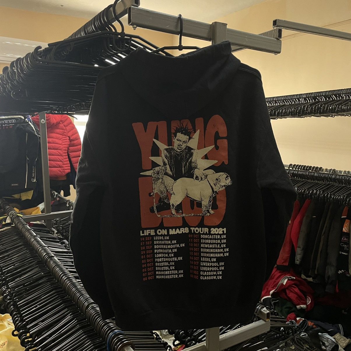 Affliction × Band Tees Tour yung blud young blood spider SAD BOYS Red Rose hoodie Size US M / EU 48-50 / 2 - 1 Thumbnail