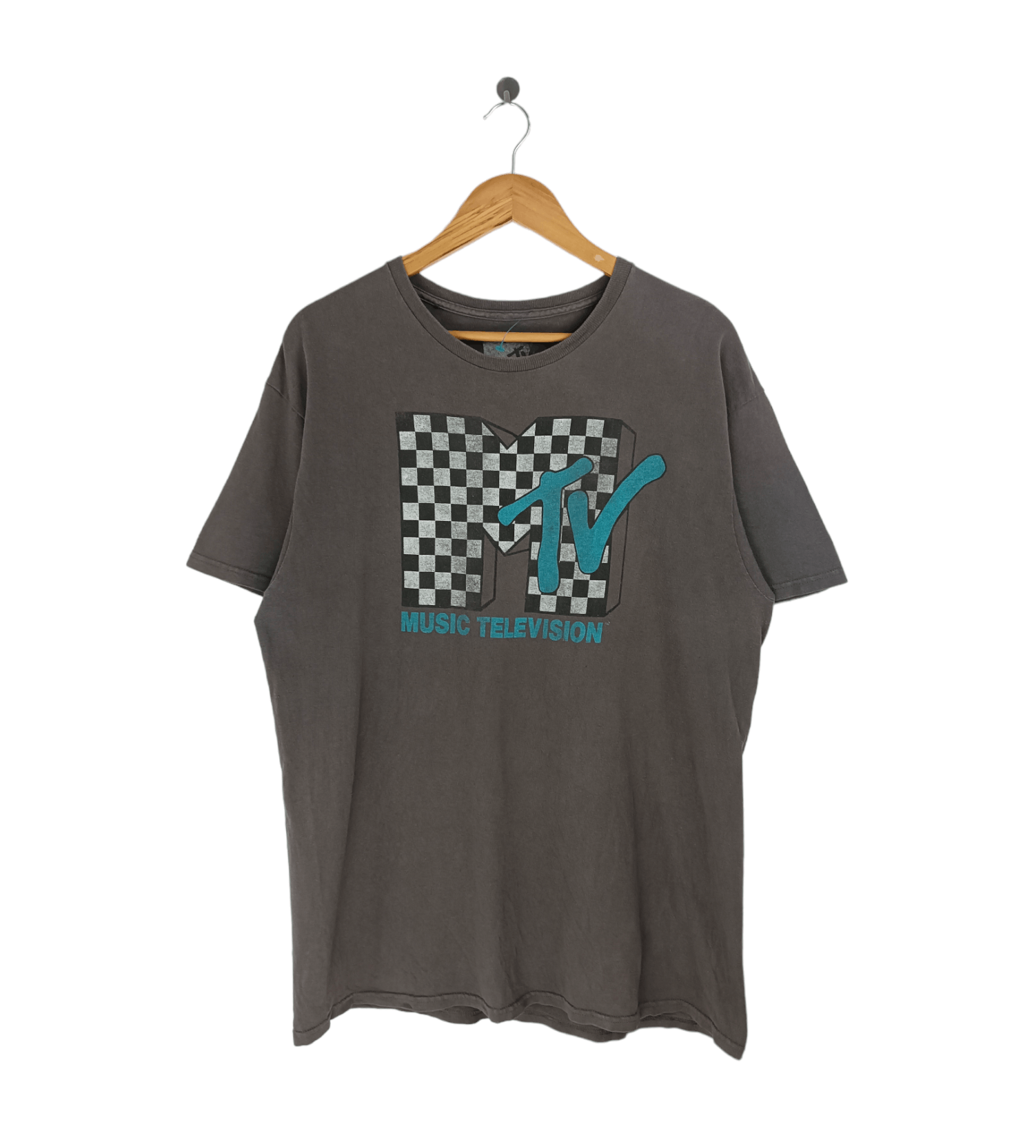 Mtv VINTAGE FADED MTV MUSIC TELEVISION PUNK HIP HOP METAL TEE Size US L / EU 52-54 / 3 - 1 Thumbnail