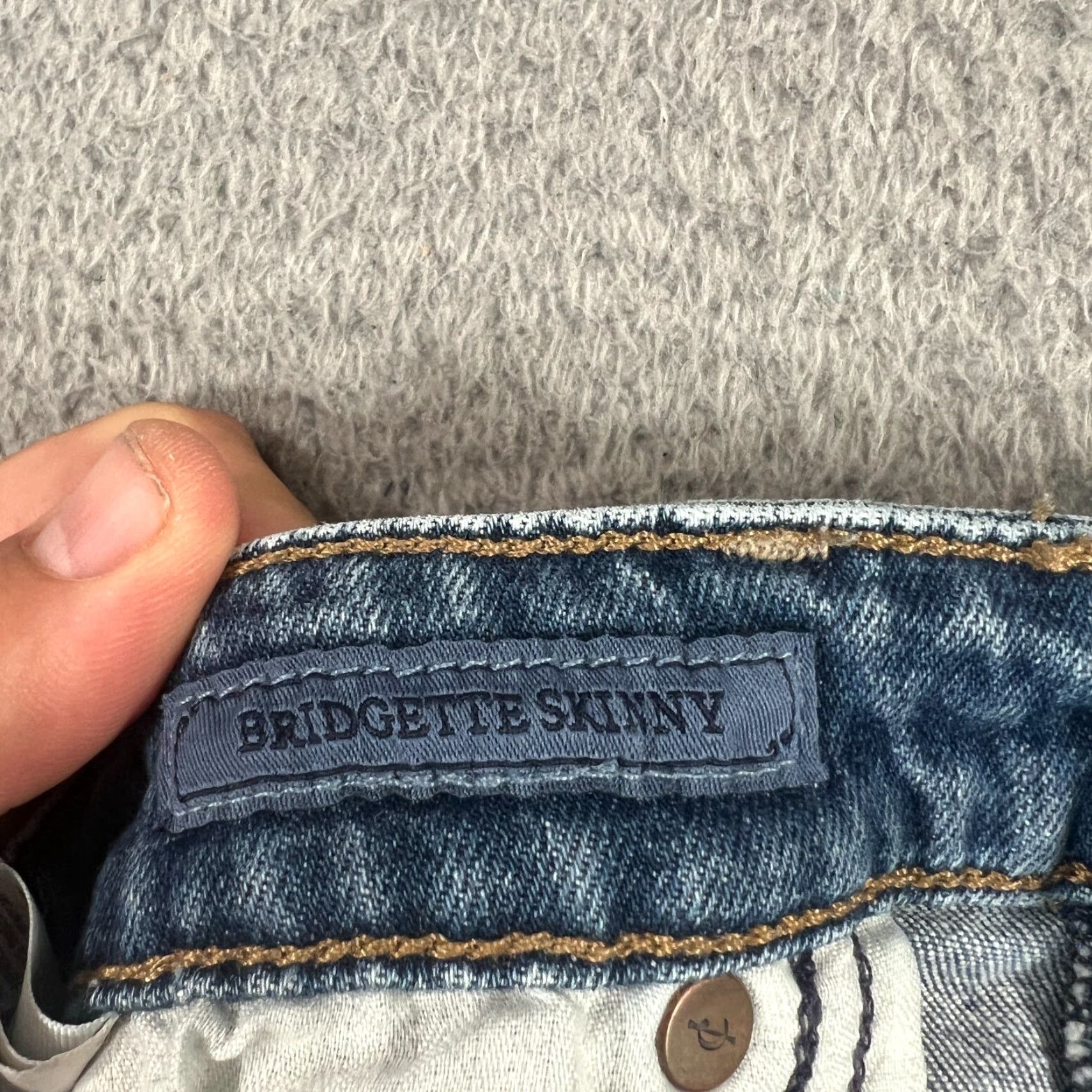 Lucky Brand VINTAGE Lucky Brand Skinny Jeans Women 6 High Rise Ankle Length Medium Wash Denim Size 28" / US 6 / IT 42 - 7 Thumbnail