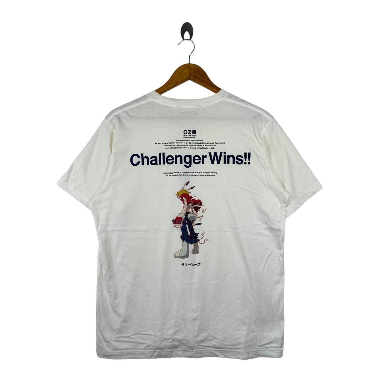 Anime UNIQLO x STUDIO CHIZU Summer Wars Anime Movie Tee Shirt Top Size US L / EU 52-54 / 3 - 1 Thumbnail