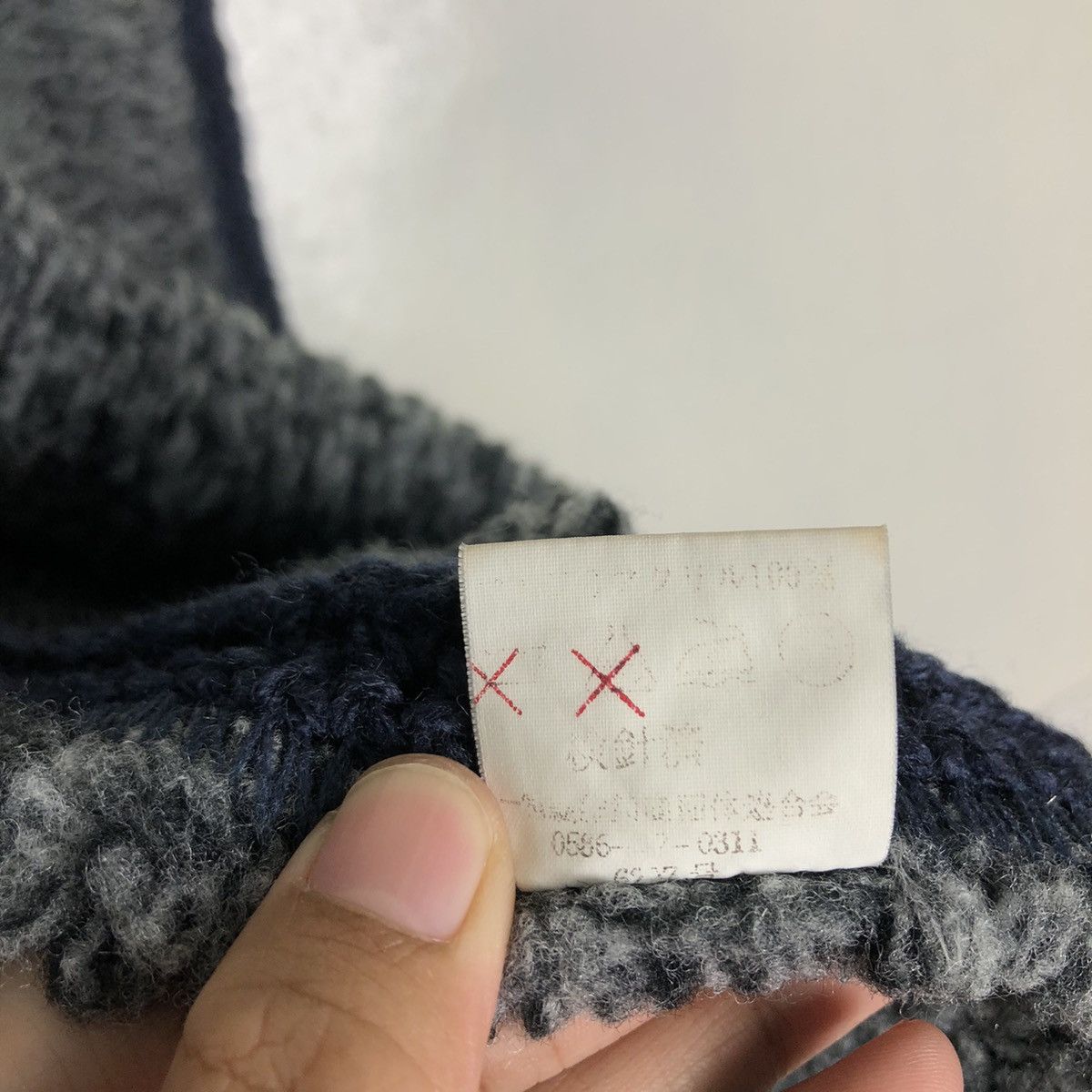 Indigo 🔥Vtg Indigo Blue Denim Vest Big Logo Traditional Japanese Size US M / EU 48-50 / 2 - 16 Thumbnail