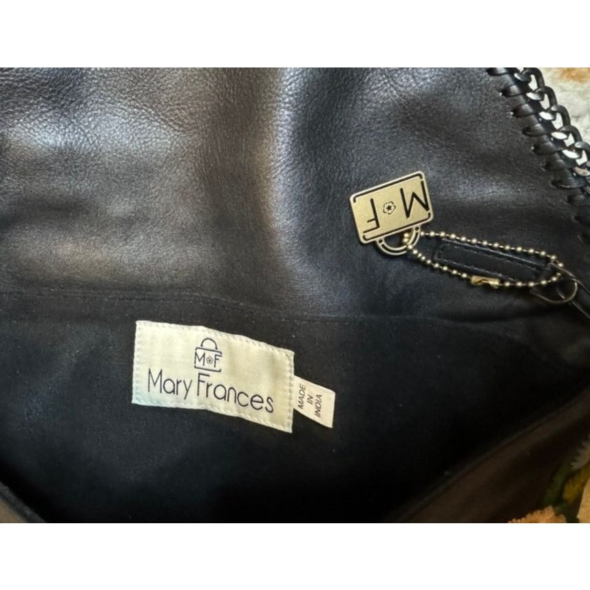 Mary Frances Mary Frances embroidered floral black Crossbody purse Size ONE SIZE - 4 Thumbnail