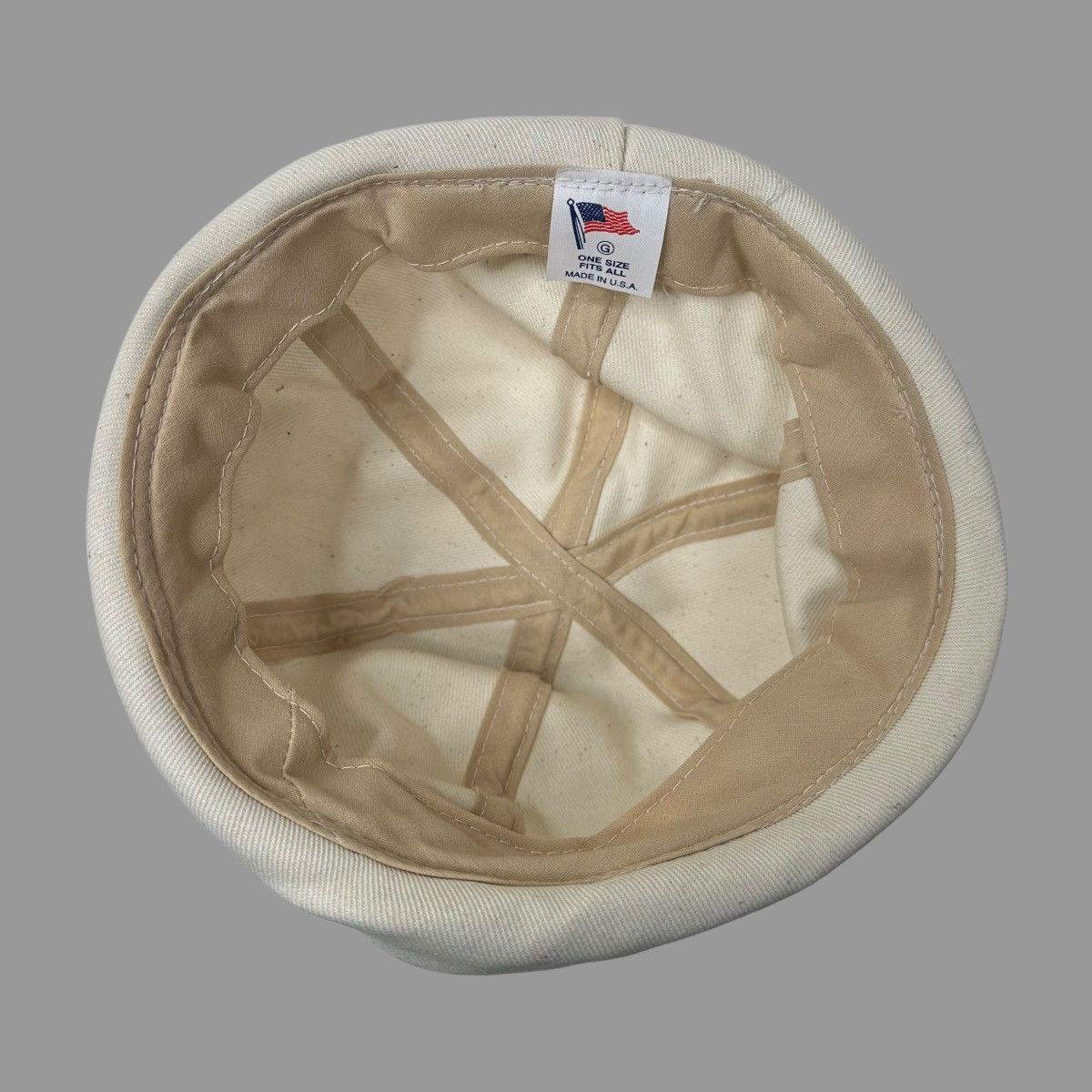 Vintage Vintage 1970s blank painter hat Size ONE SIZE - 5 Thumbnail