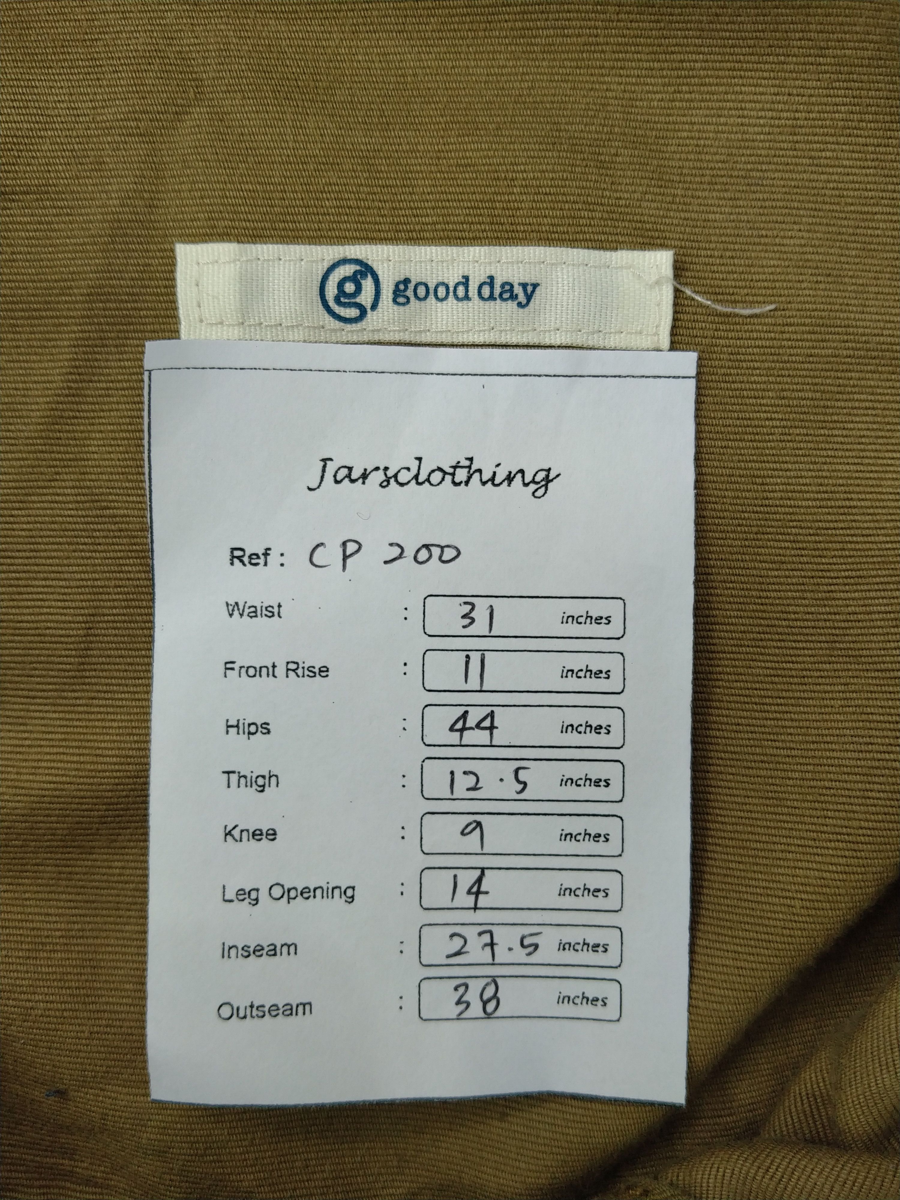 Japanese Brand Good Day Japanese Brand Cargo Multi Pocket Pants CP200 Size US 32 / EU 48 - 8 Thumbnail