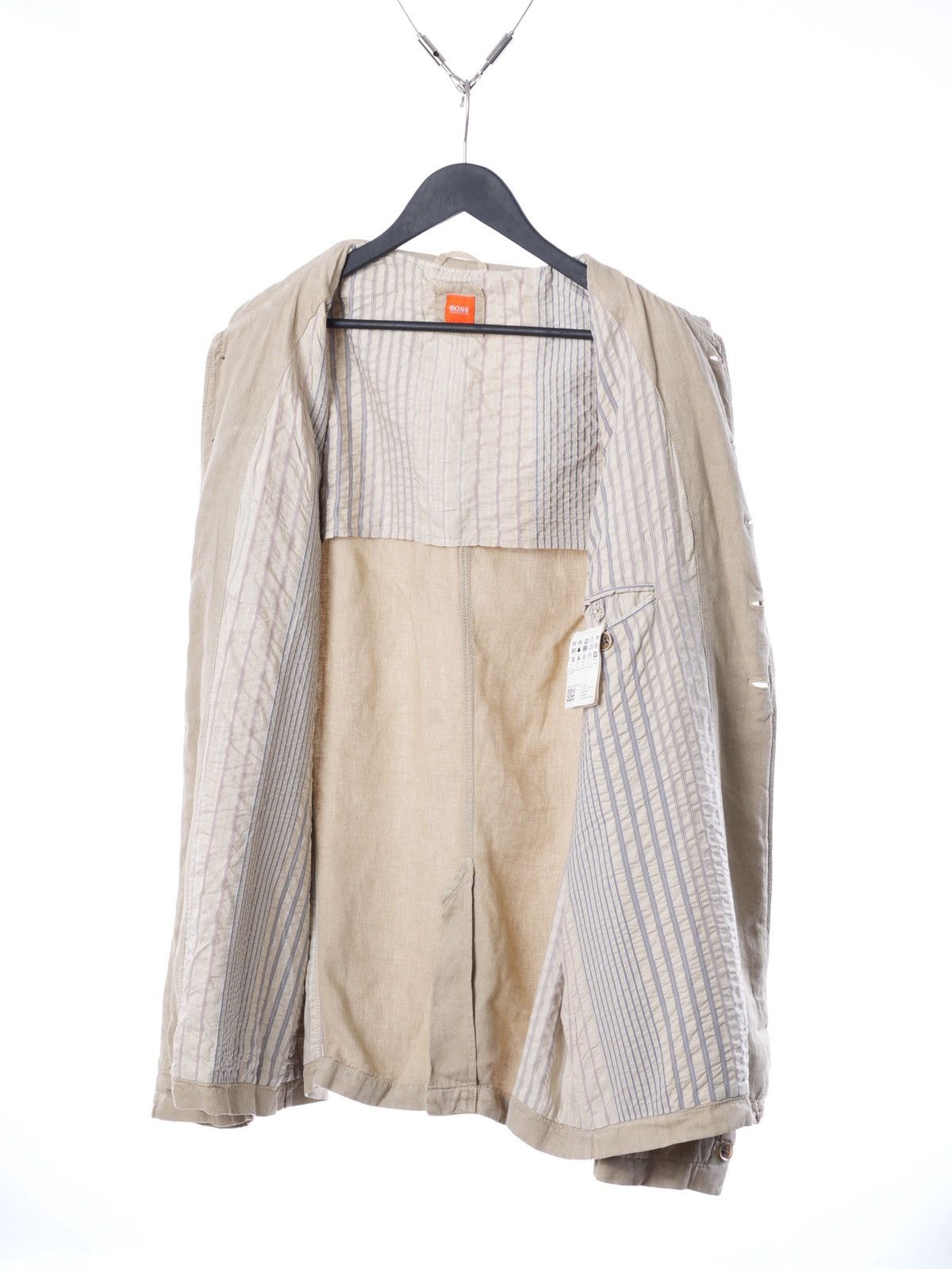 Hugo Boss Vintage Hugo Boss Linen Jacket sz 54 Size US L / EU 52-54 / 3 - 7 Thumbnail