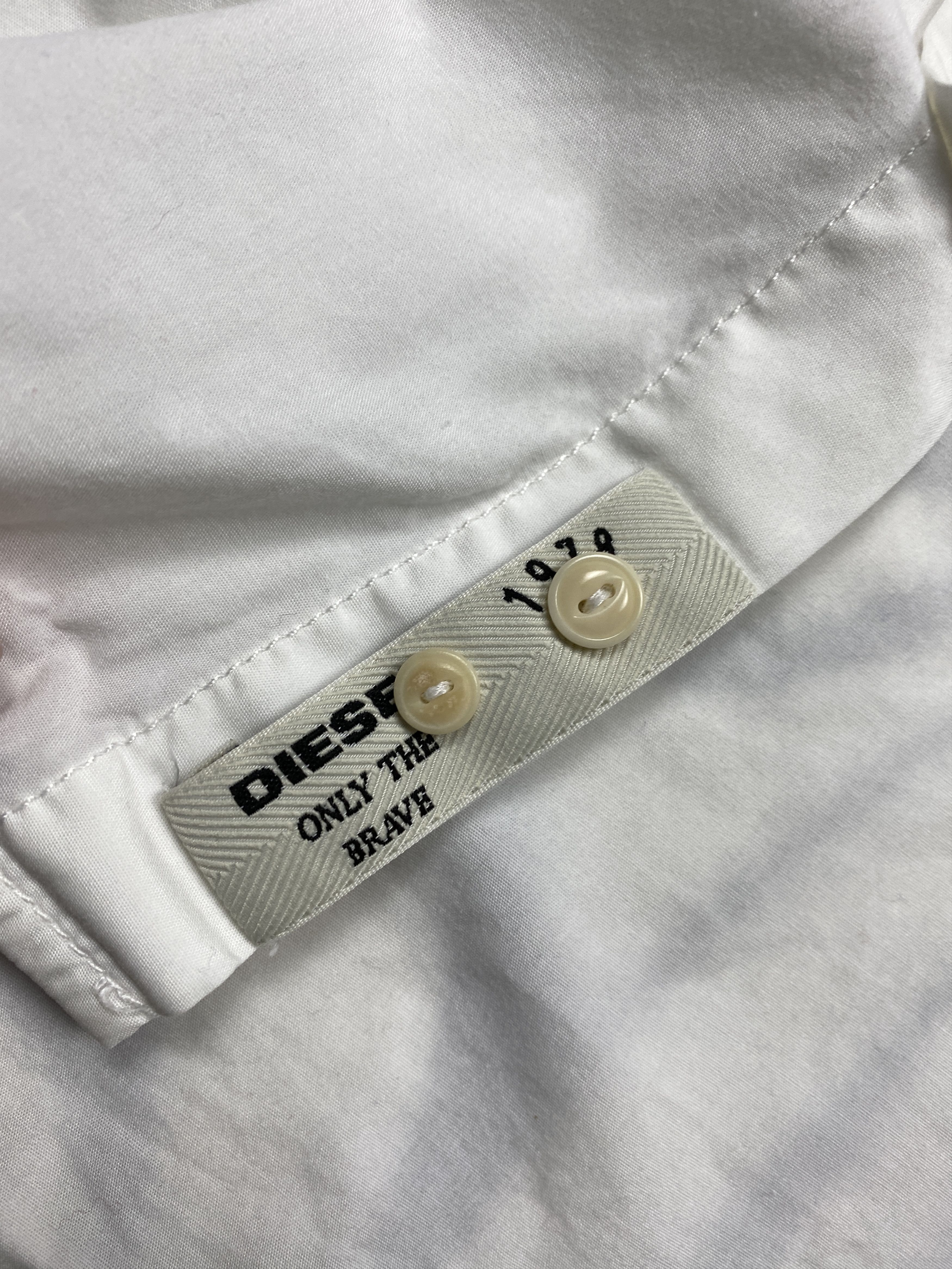 Diesel × Vintage Diesel Vintage Mens Long Sleeve Shirt Size US L / EU 52-54 / 3 - 8 Thumbnail