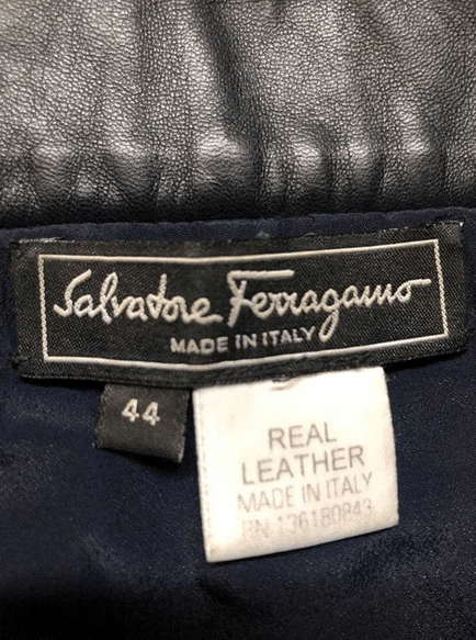 Salvatore Ferragamo Salvatore Ferragamo leather skirt IT sz 44 Size 32" / US 10 / IT 46 - 2 Thumbnail