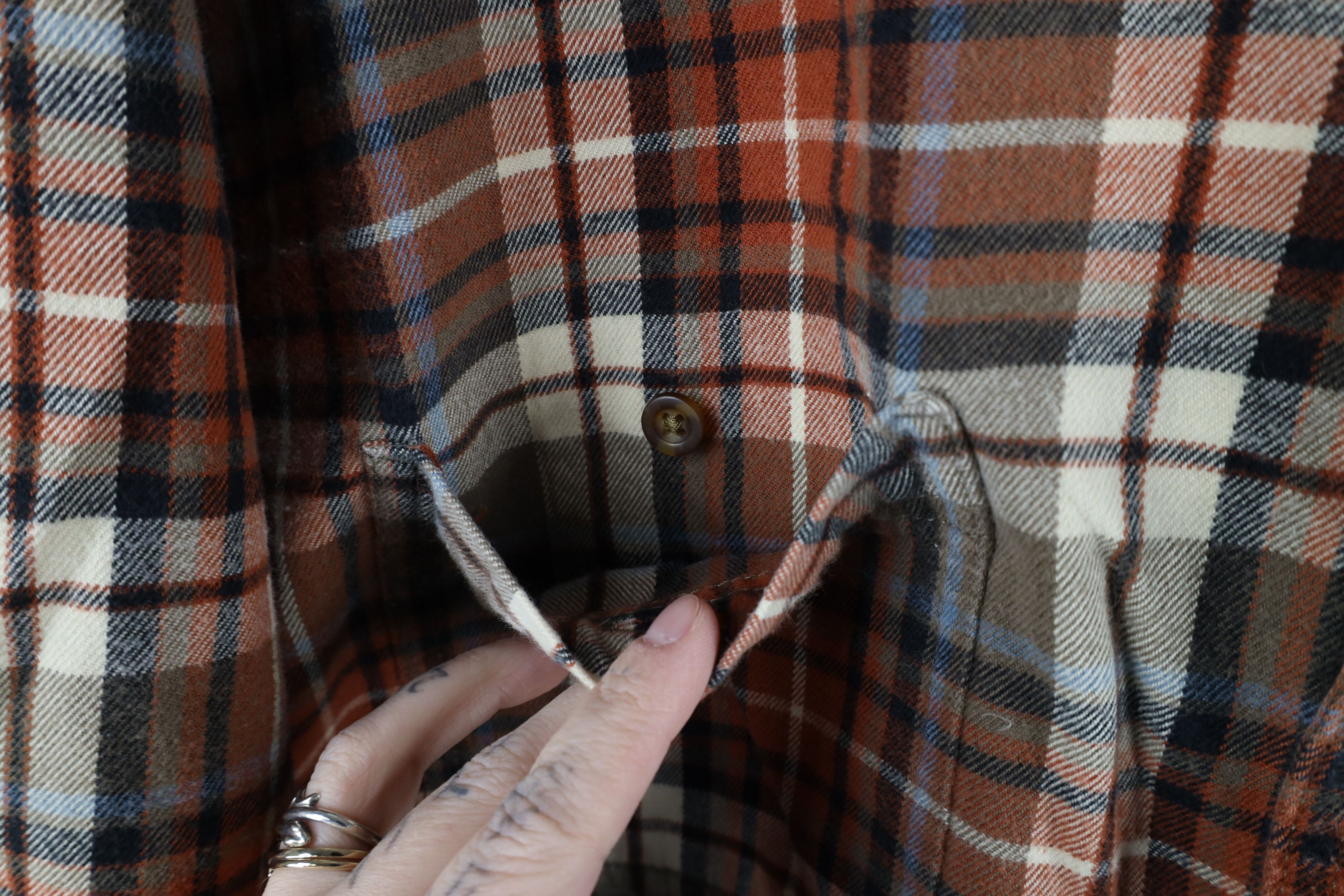 Carhartt × Vintage Vintage Carhartt Relaxed Fit Flannel Button Down Shirt Plaid Size US XXL / EU 58 / 5 - 5 Thumbnail