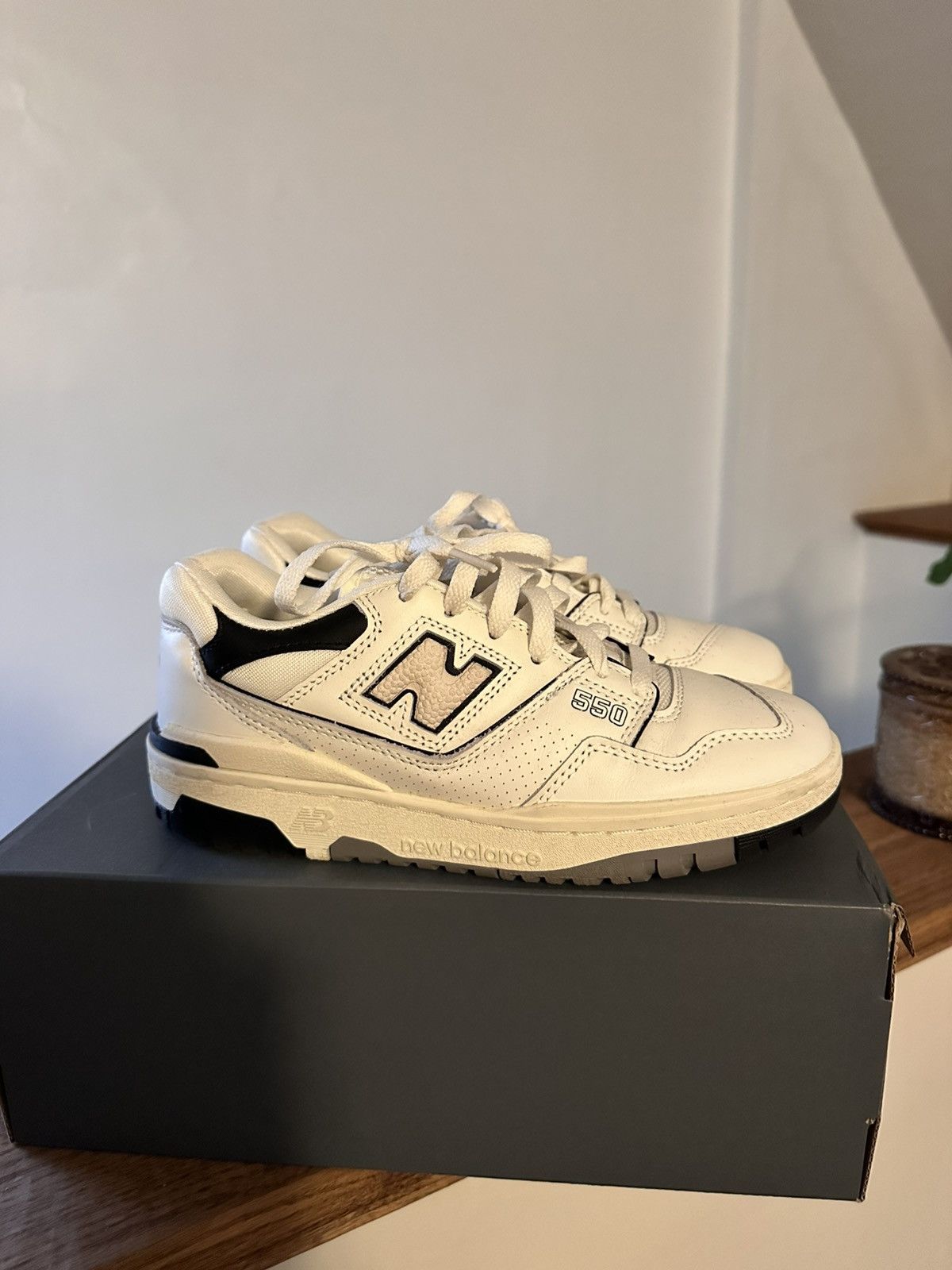 New Balance × Vintage New Balance 550 Sea Salt Size US 7.5 / IT 37.5 - 3 Thumbnail