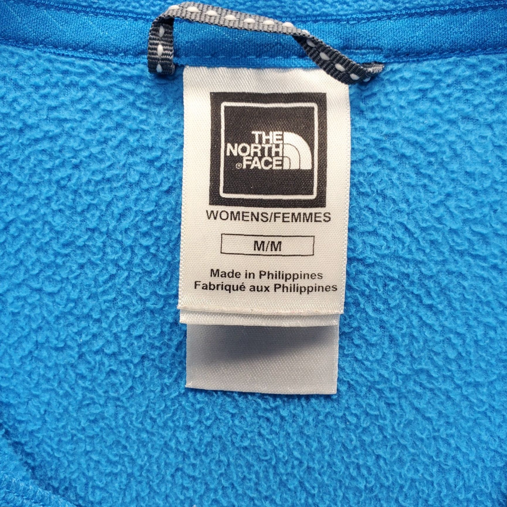 The North Face The North Face Fleece Sweatshirt Womens M Blue Long Sleeve Mock Neck Quarter Zip Size M / US 6-8 / IT 42-44 - 7 Thumbnail