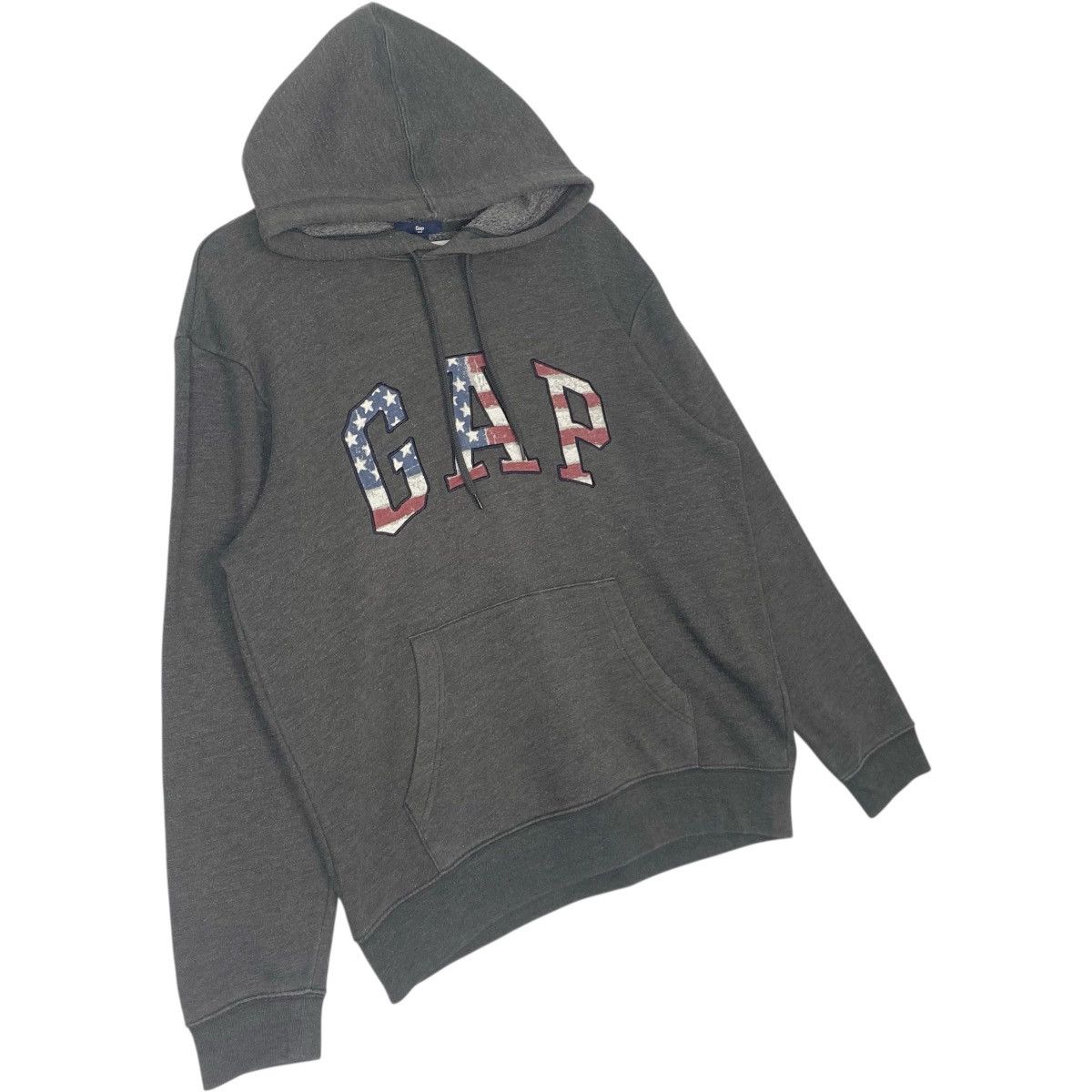 Vintage Vintage Gap Hoodie Big Logo Sweater Gray Pullover Jumper M Size US M / EU 48-50 / 2 - 3 Thumbnail