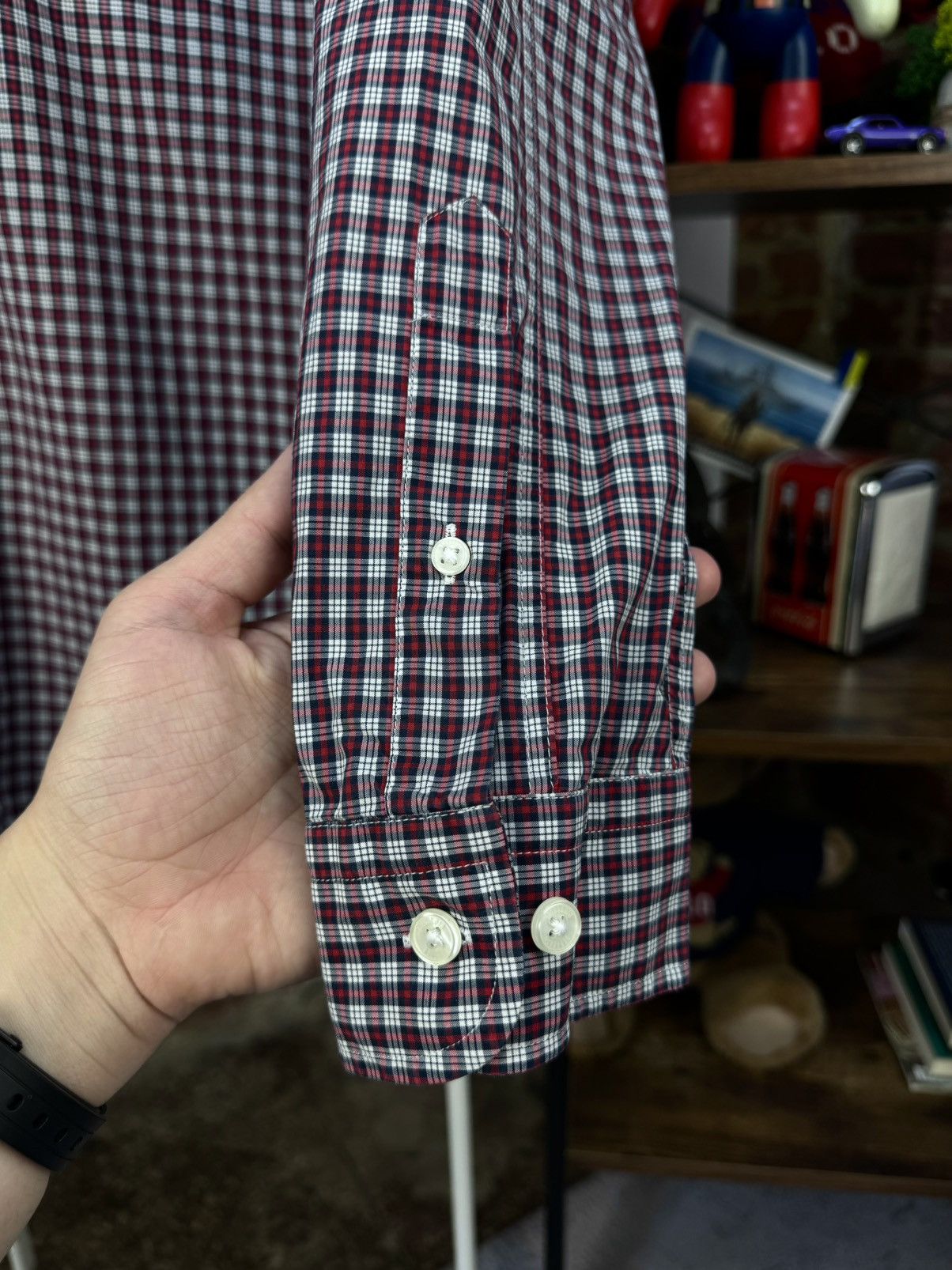 Baracuta Baracuta Multicolor Plaid Long Sleeve Button Casual Shirt Size US S / EU 44-46 / 1 - 6 Thumbnail