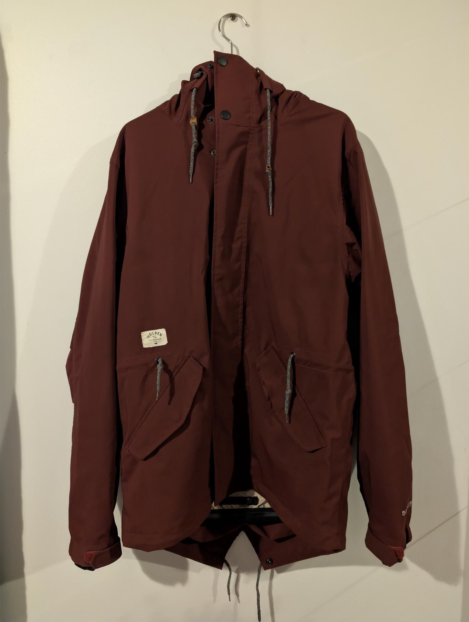 Holden Outerwear Holden Red/Camo Fishtail Raincoat Size M Size US M / EU 48-50 / 2 - 1 Thumbnail