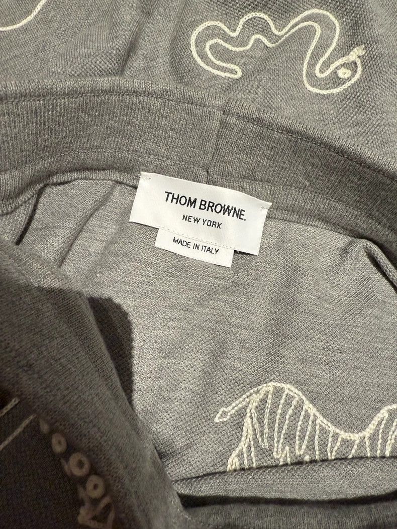 Thom Browne Thom Browne Gray zoo skirt 2503-Nextarrow Size 24" / US 00 / IT 34 - 3 Thumbnail