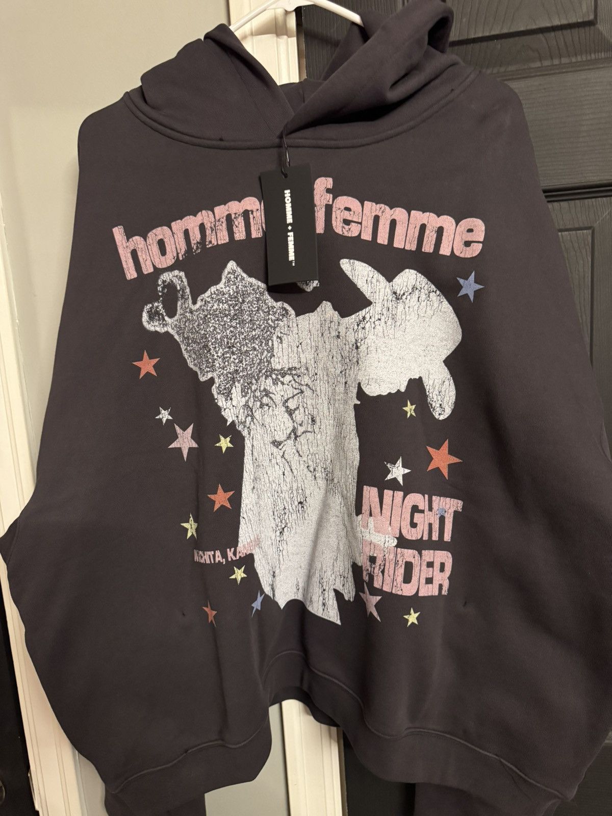 Homme + Femme La Homme Femme Night Rider Heavyweight Hoodie Size US XL / EU 56 / 4 - 1 Thumbnail