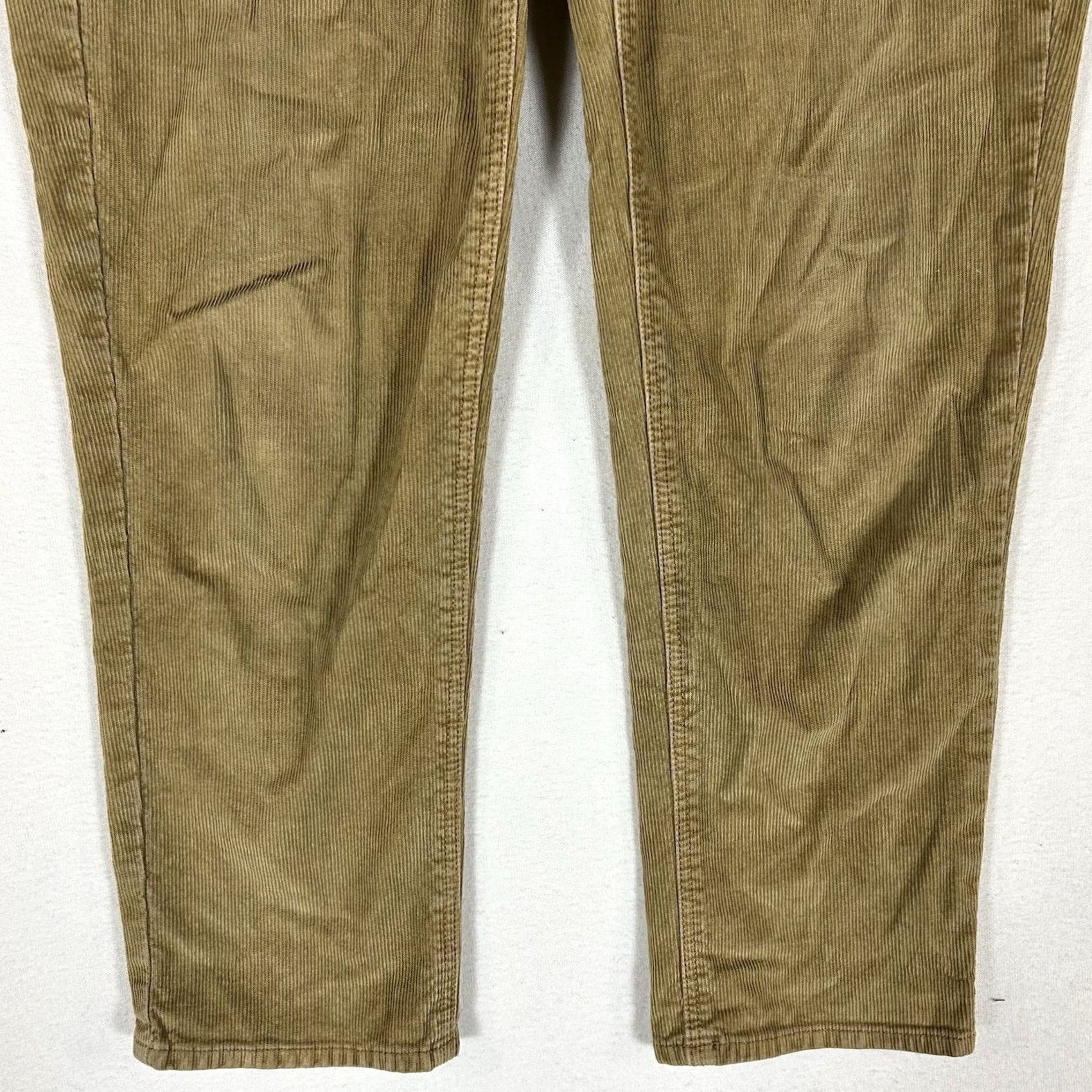 American Eagle Outfitters American Eagle Womens 4 Regular Stretch Mom Straight Jean Corduroy High Rise AEO Brown 5-Pocket Denim Jeans Modern 80s Distinctive Rise High Size 27" / US 4 / IT 40 - 3 Thumbnail