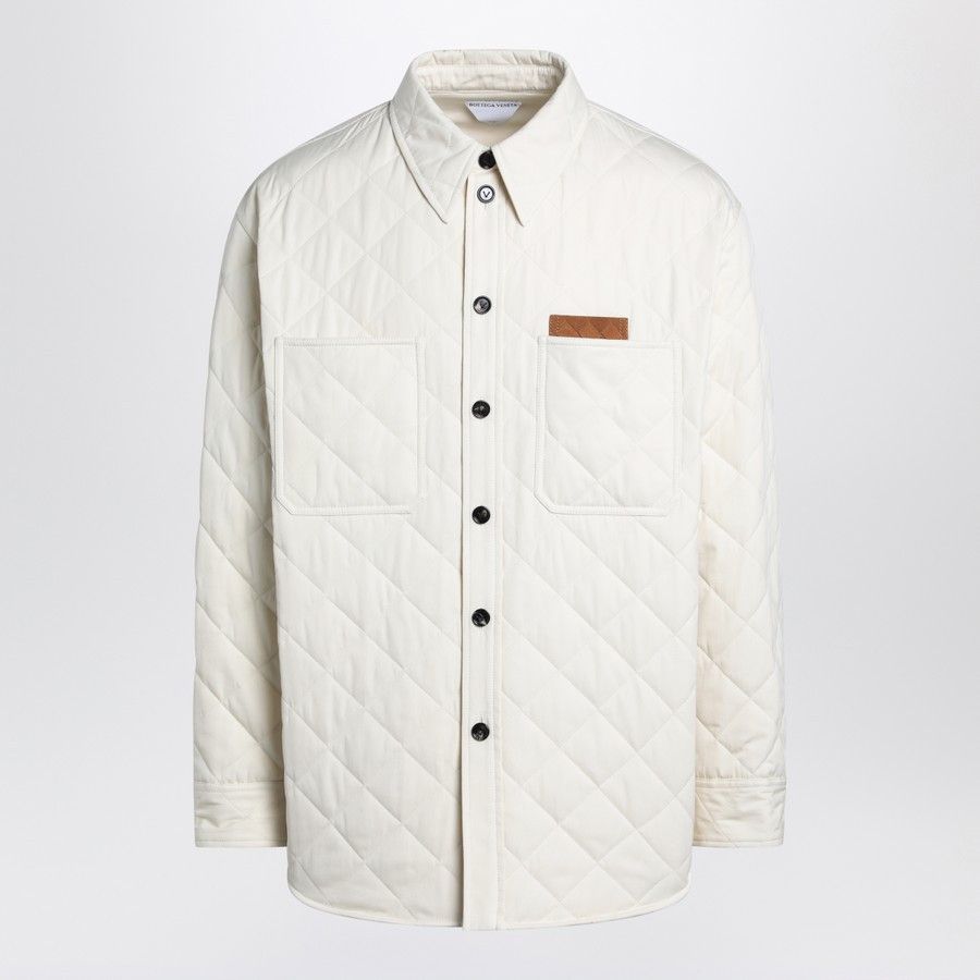 o1d2blof0126 Quilted Jacket in White