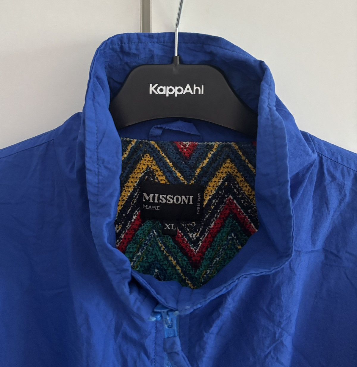 Missoni Vintage Missoni Printed Nylon Jacket Rare Size US XL / EU 56 / 4 - 3 Thumbnail