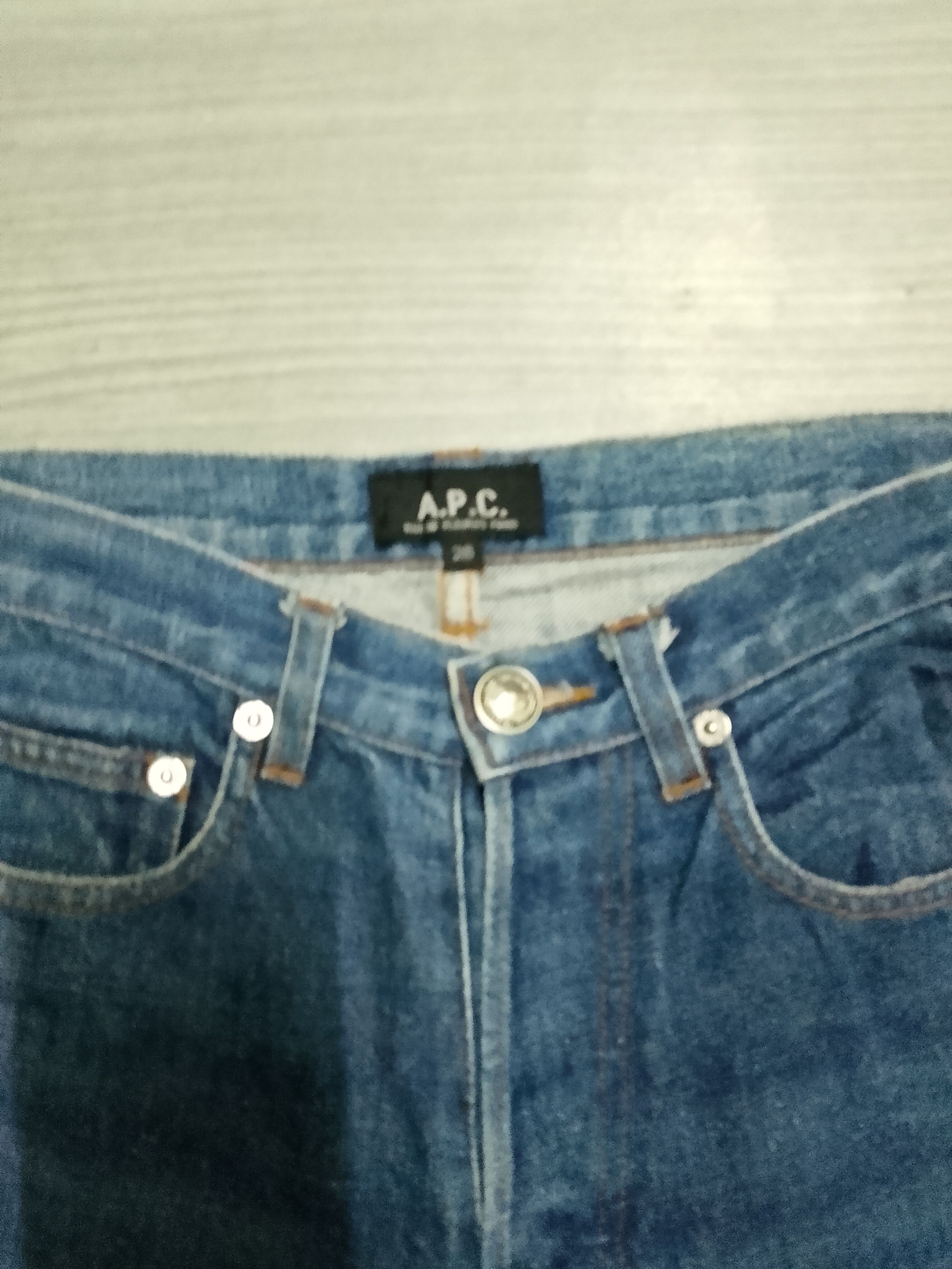 A.P.C. × Designer A.P.C denim pant Size US 26 / EU 42 - 11 Thumbnail