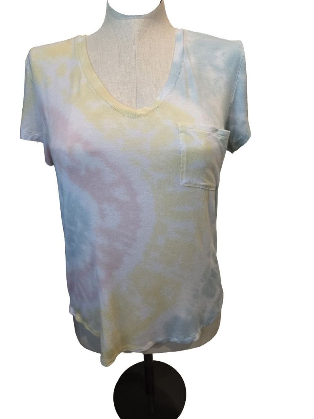 American Eagle Outfitters American Eagle T-shirt Multi-color Tie Dye V-neck Small Size M / US 6-8 / IT 42-44 - 1 Thumbnail