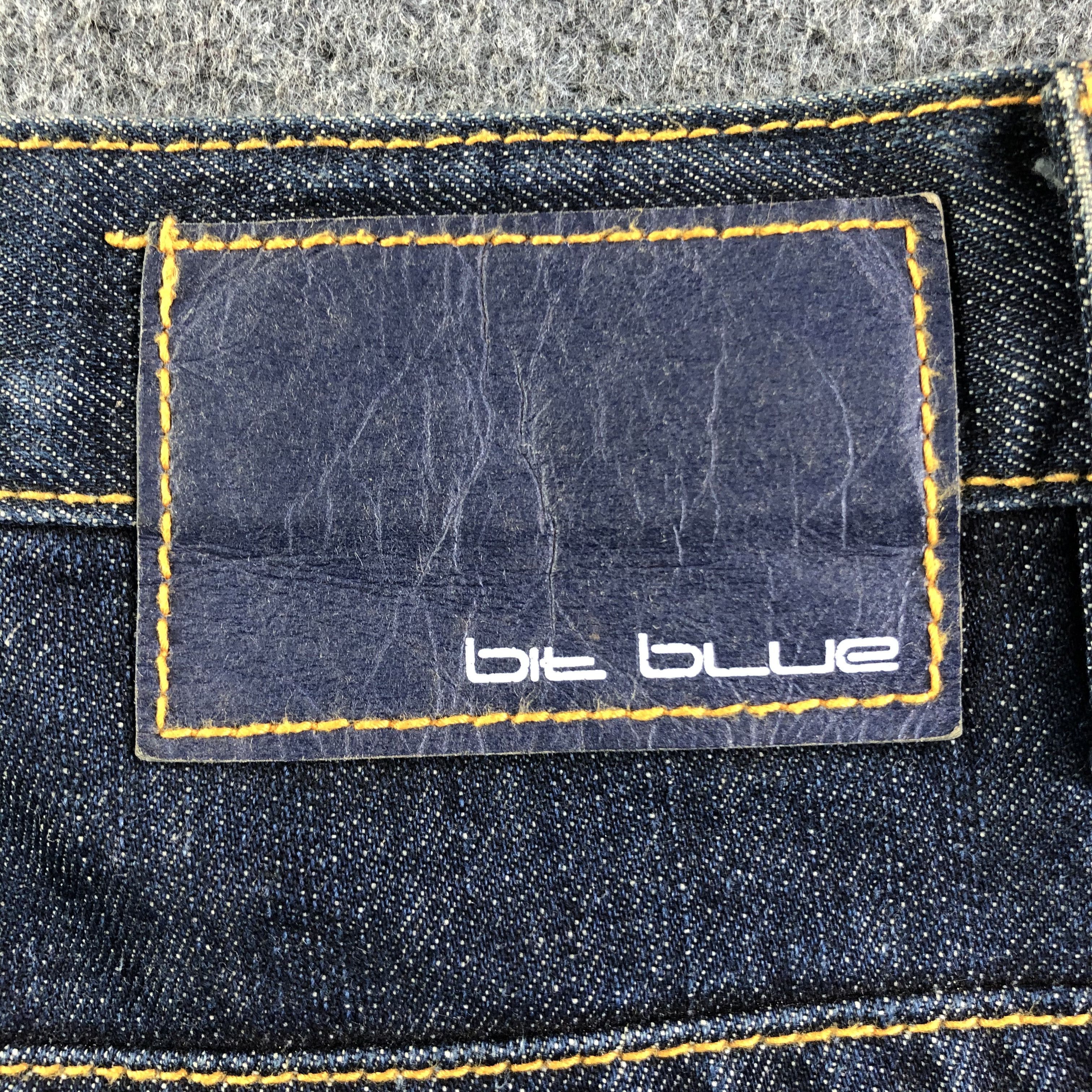 Japanese Brand × Vintage Bit Blue Jeans Crotch Denim -J2853 Size US 33 - 6 Thumbnail