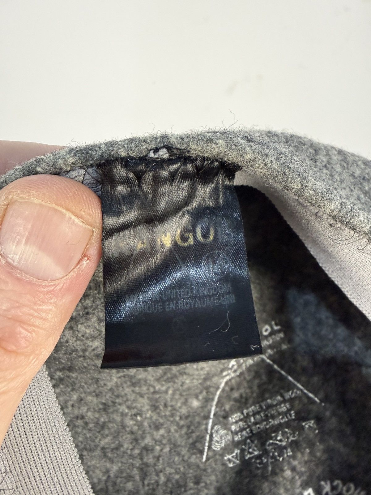 Kangol Kangol Wool Beret Grey Vintage Classic Cap Made in England Size ONE SIZE - 7 Thumbnail