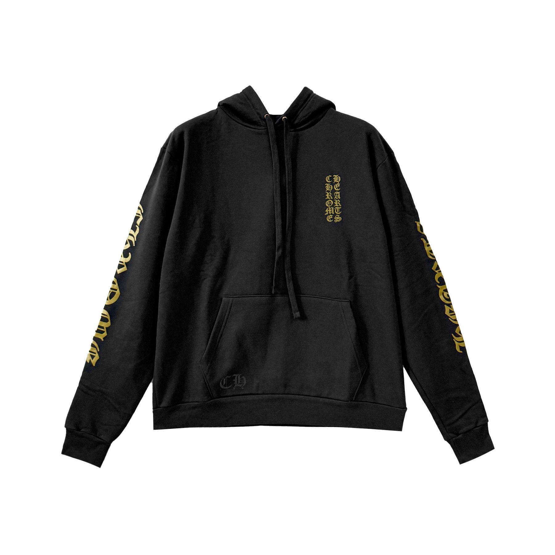 Chrome Hearts Chrome Hearts Gold Script Pullover Hoodie Size US S / EU 44-46 / 1 - 1 Thumbnail