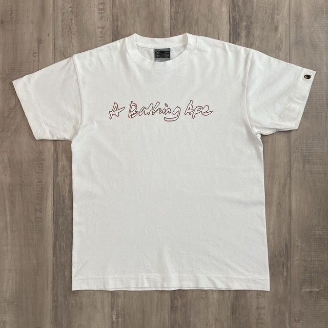 Bape 🔥Vintage🔥 BAPE LOGO T-shirt a bathing ape NIGO Size US S / EU 44-46 / 1 - 2 Thumbnail