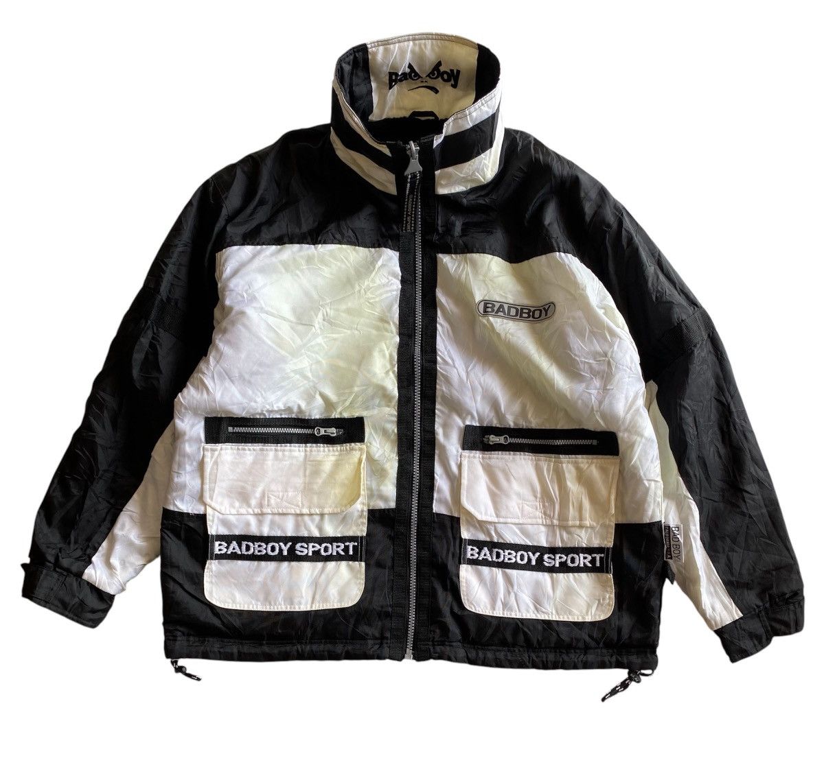 Vintage VINTAGE BADBOY FLEECE REVERSIBLE JACKET Size US L / EU 52-54 / 3 - 4 Thumbnail