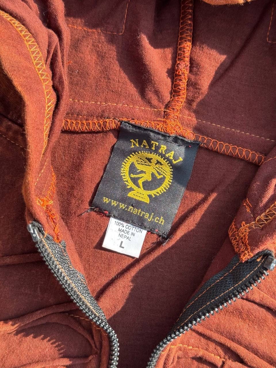 Vintage Y2K Nepal Razor Cut Zip Size L / US 10 / IT 46 - 5 Thumbnail