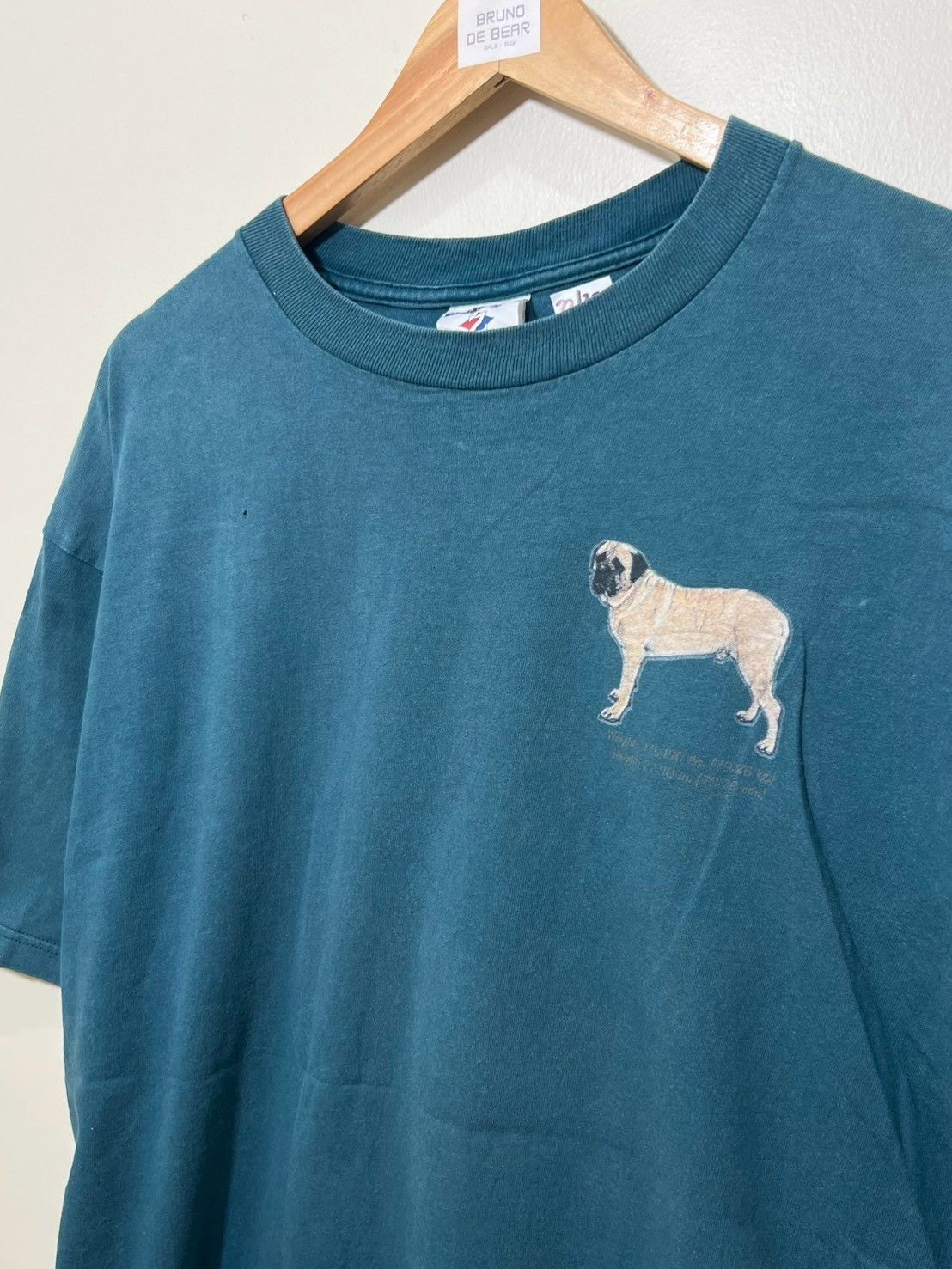 Vintage Vintage 00's Mastiff Dog shirt bnz01 Size US L / EU 52-54 / 3 - 2 Thumbnail