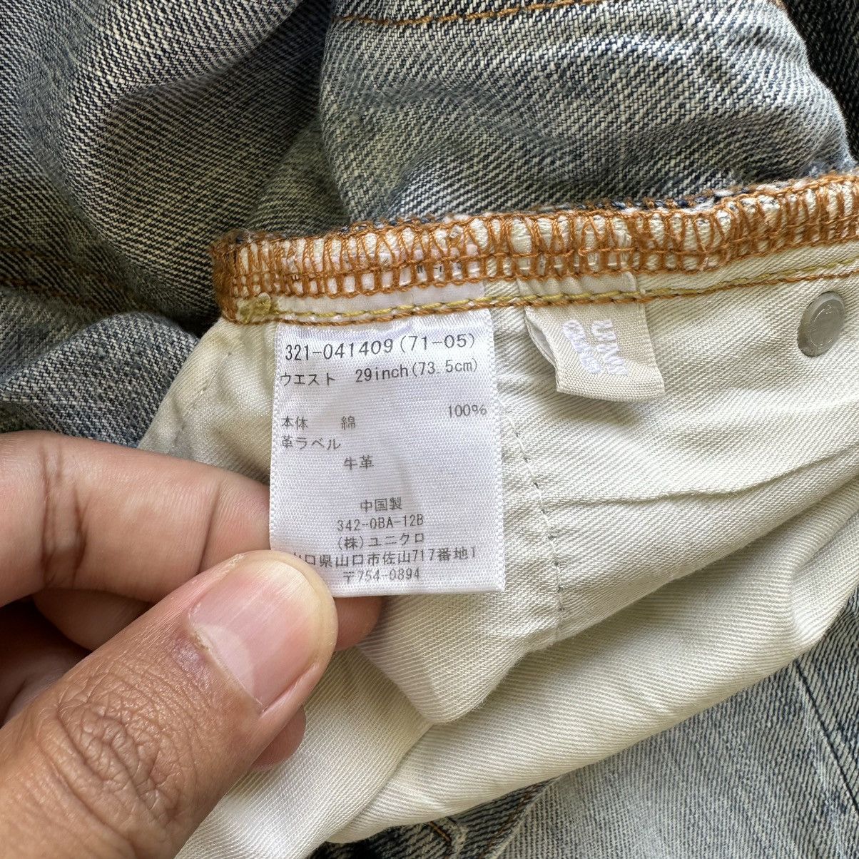 Japanese Brand Vintage Japanese Distressed Faded Denim Jean Pant W30 Size US 30 / EU 46 - 6 Thumbnail