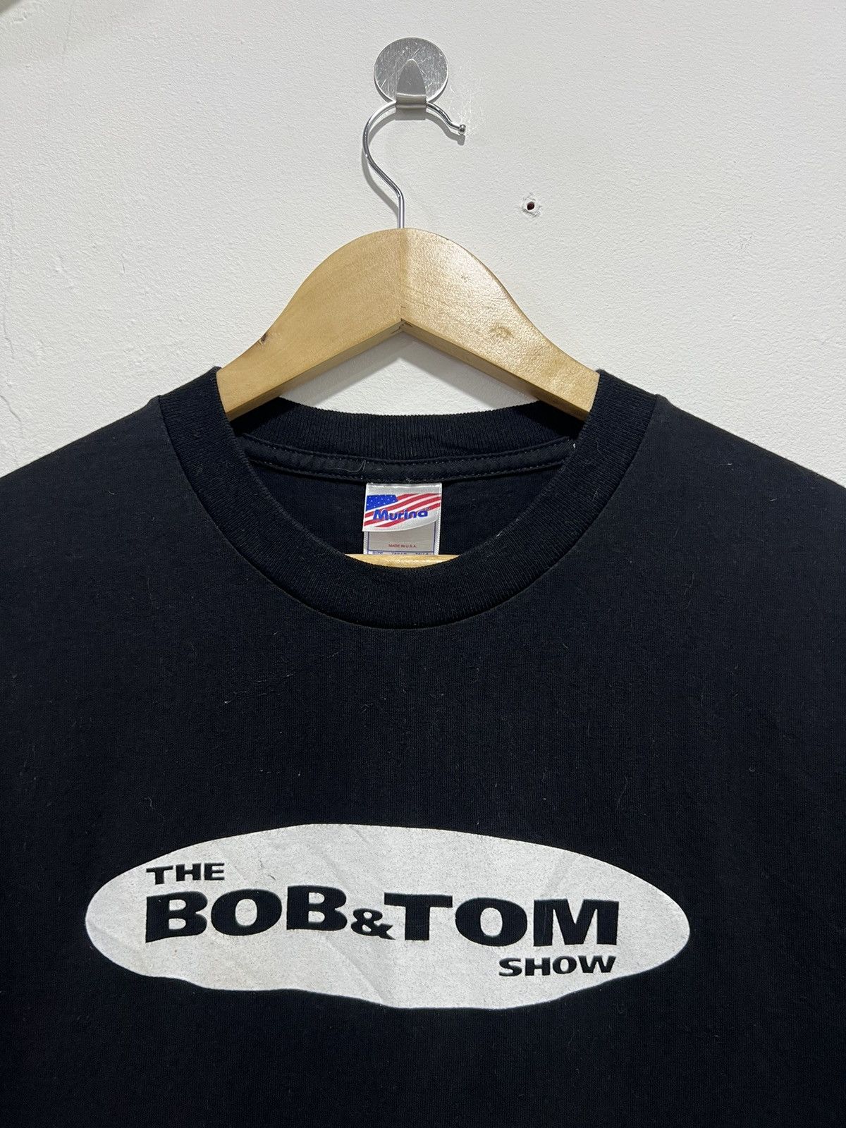 Vintage Vintage The Bob & Tom Show Promo Tshirt Size US L / EU 52-54 / 3 - 2 Thumbnail