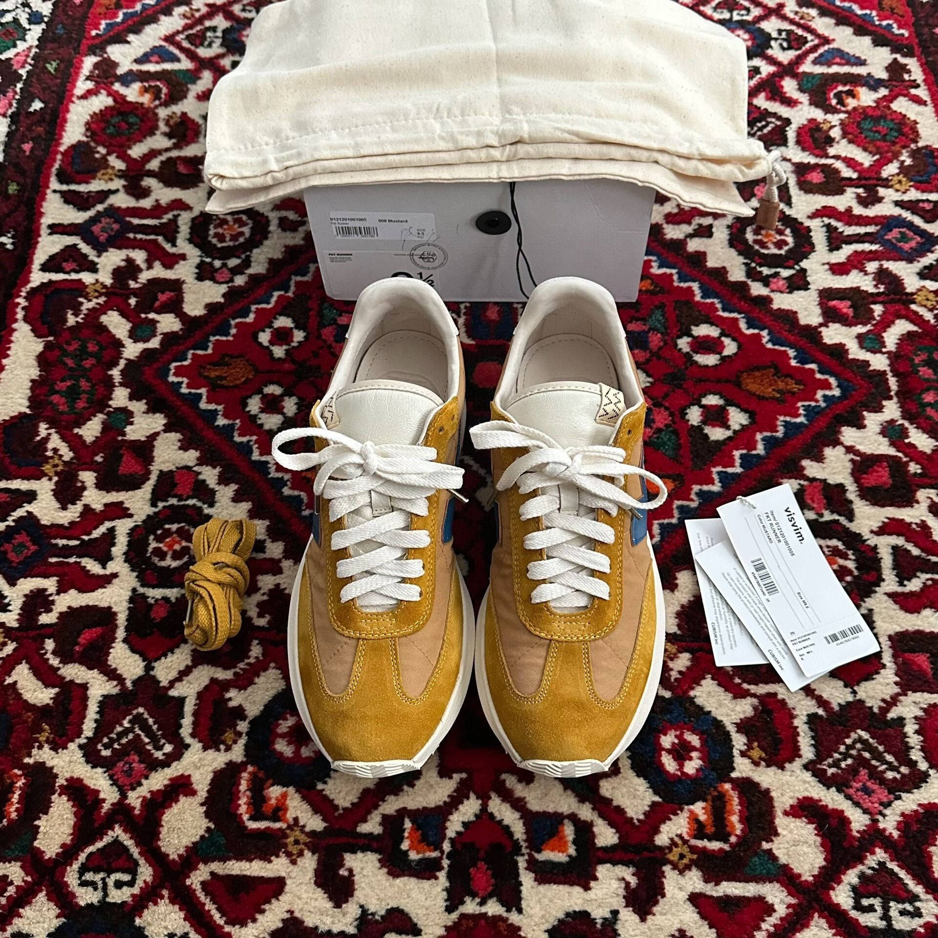 visvim FKT Runner Sneakers Size 9.5
