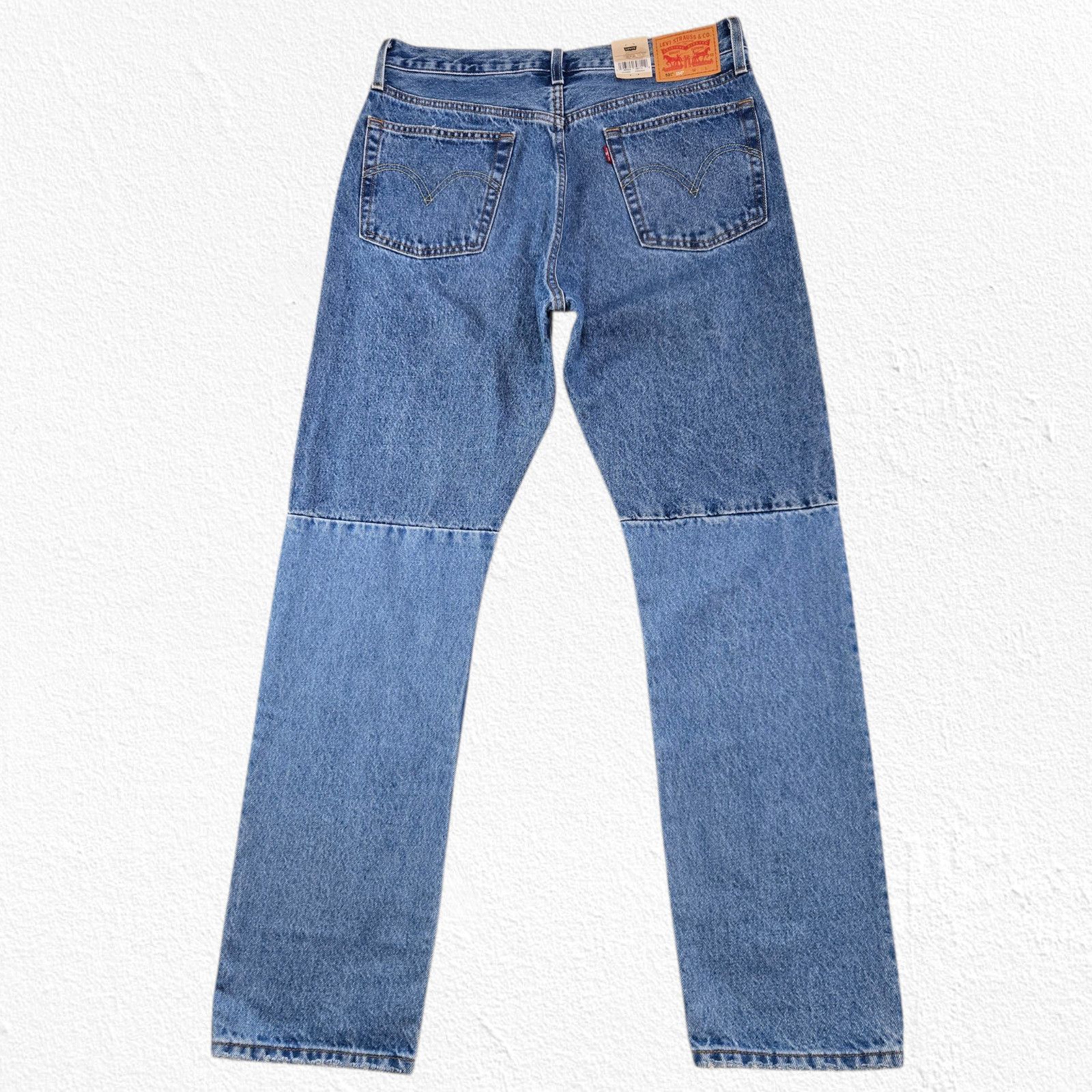 Levi's Levi's 501 150th Anniversary High Rise Straight Jeans Sz 30 Size 30" / US 8 / IT 44 - 13 Thumbnail