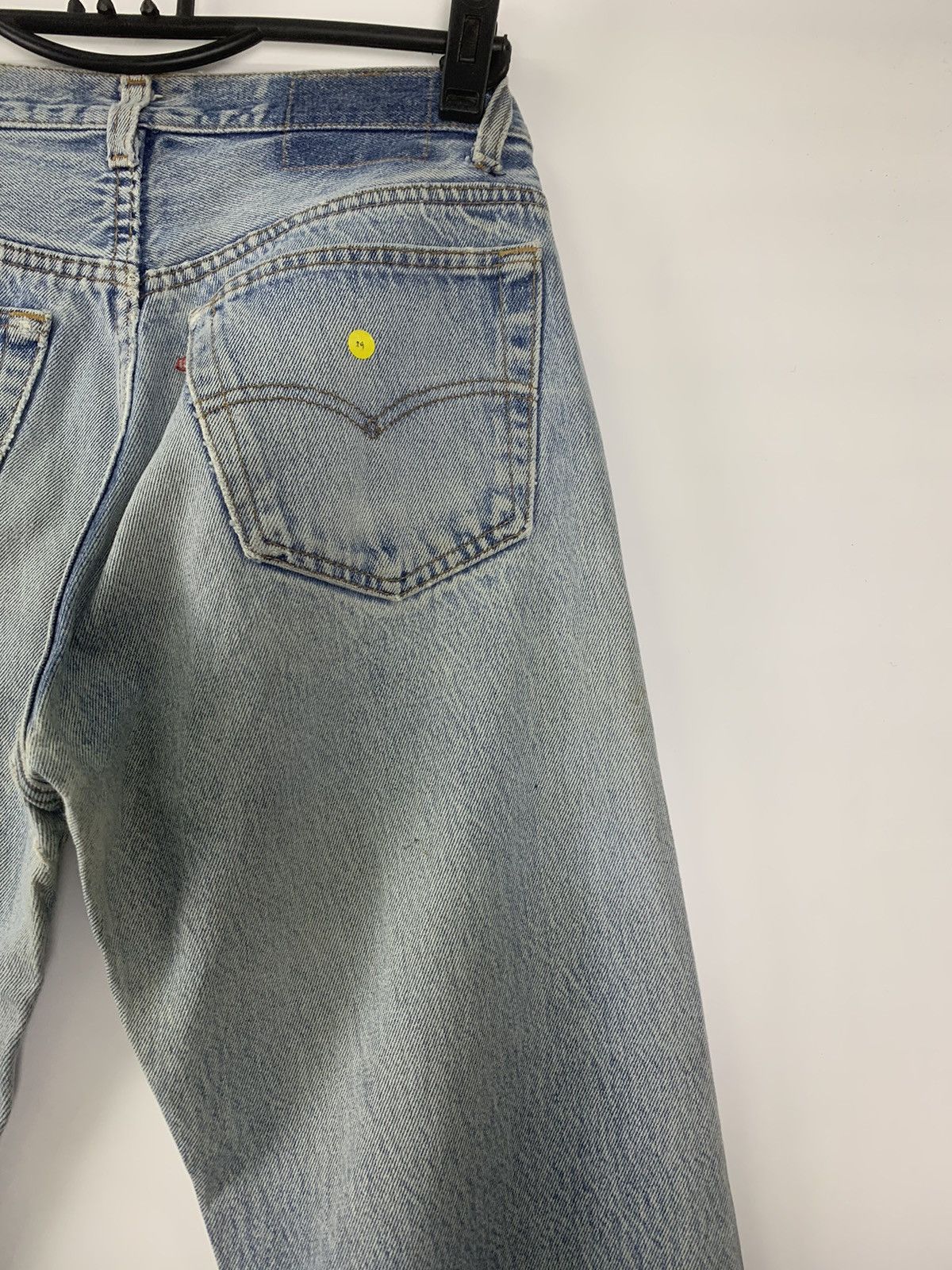 Levi's × Vintage Vintage 90s Levis Distressed denim Size US 28 / EU 44 - 11 Thumbnail