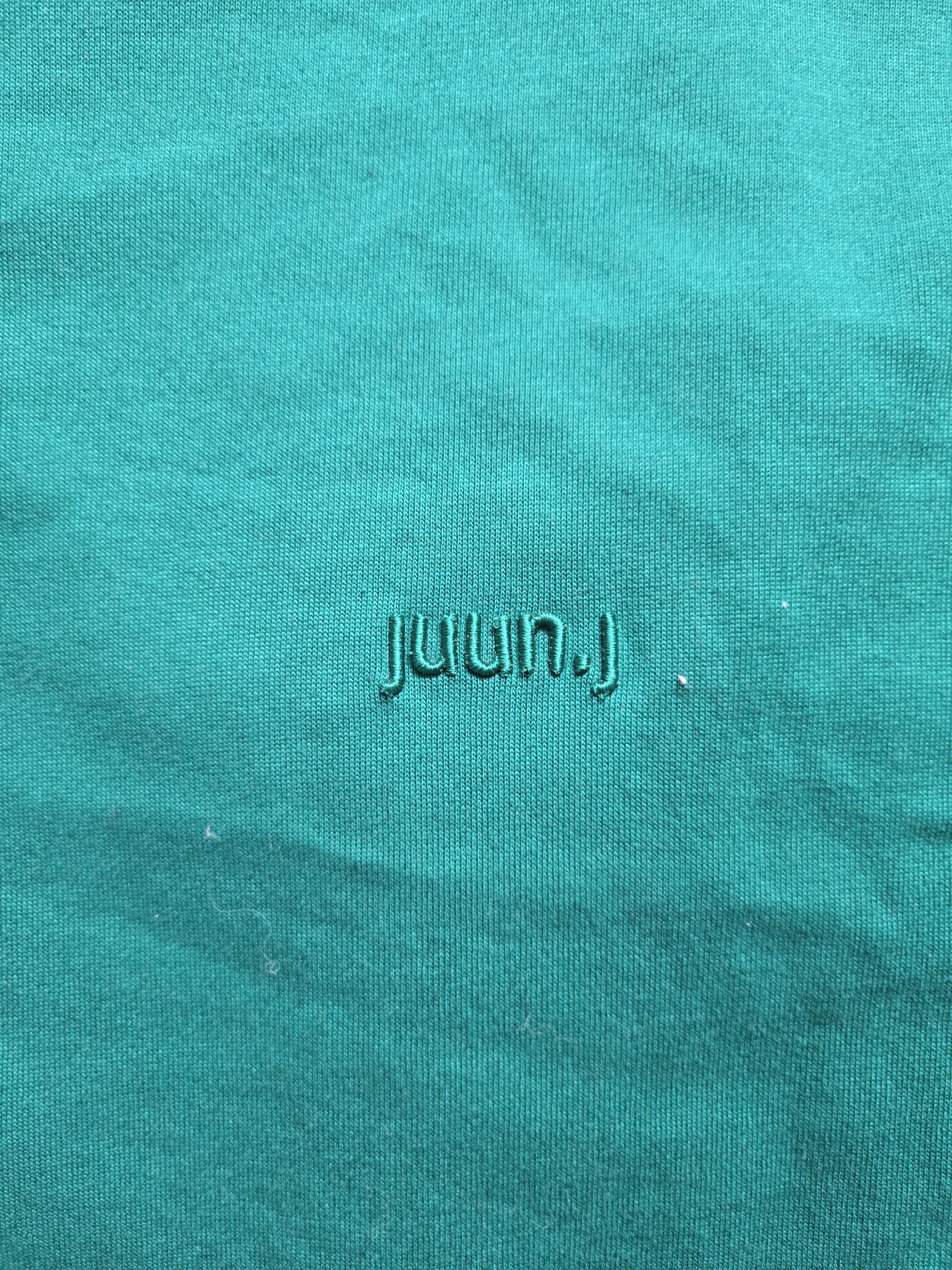 Juun.J Juun J Ss22 L Délicat Graphic Oversized Apple Green T shirt Size US L / EU 52-54 / 3 - 3 Thumbnail