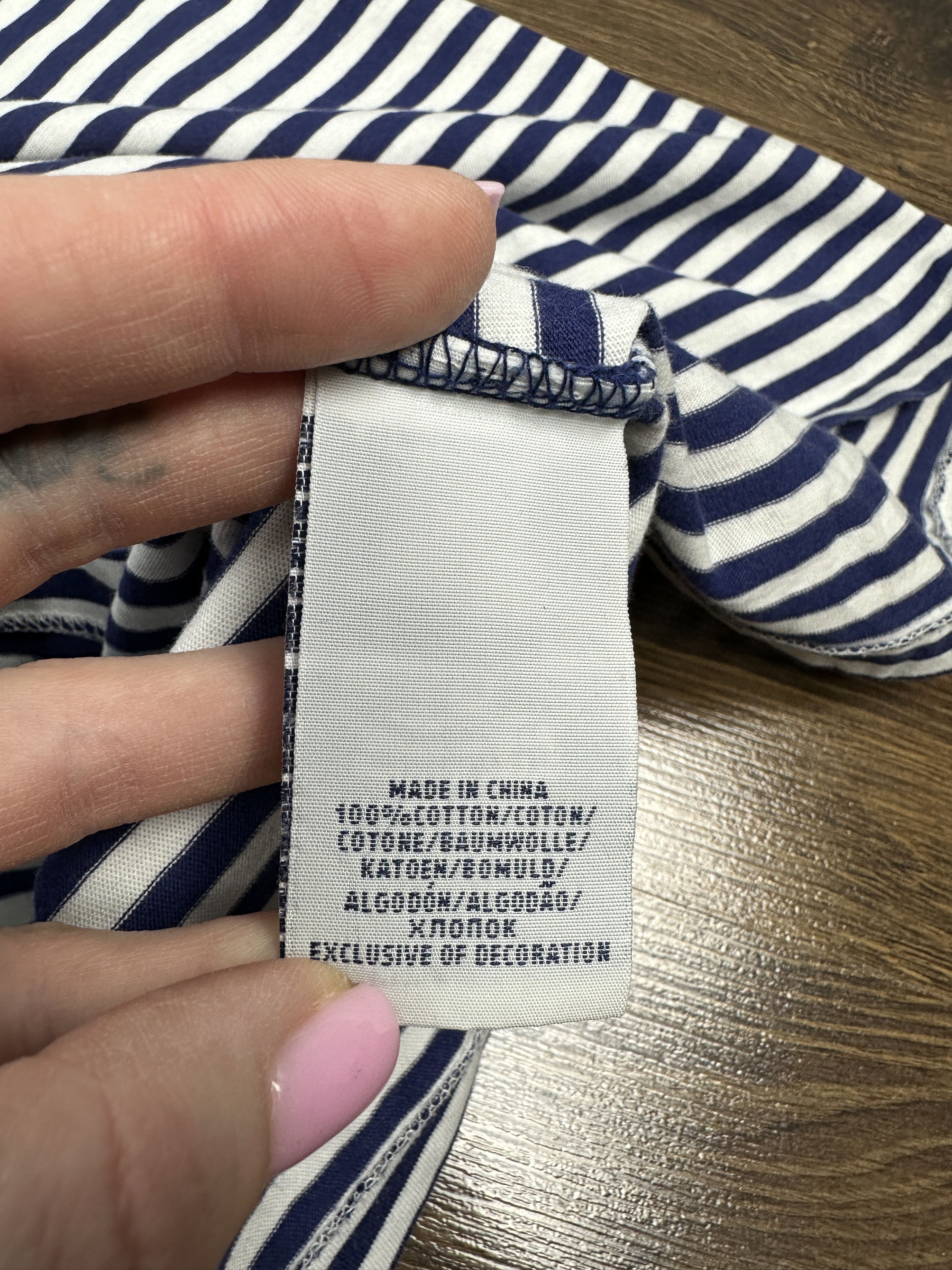 Polo Ralph Lauren × Ralph Lauren Polo Ralph Lauren Short Sleeve Striped T-Shirt y2k Size US L / EU 52-54 / 3 - 8 Thumbnail