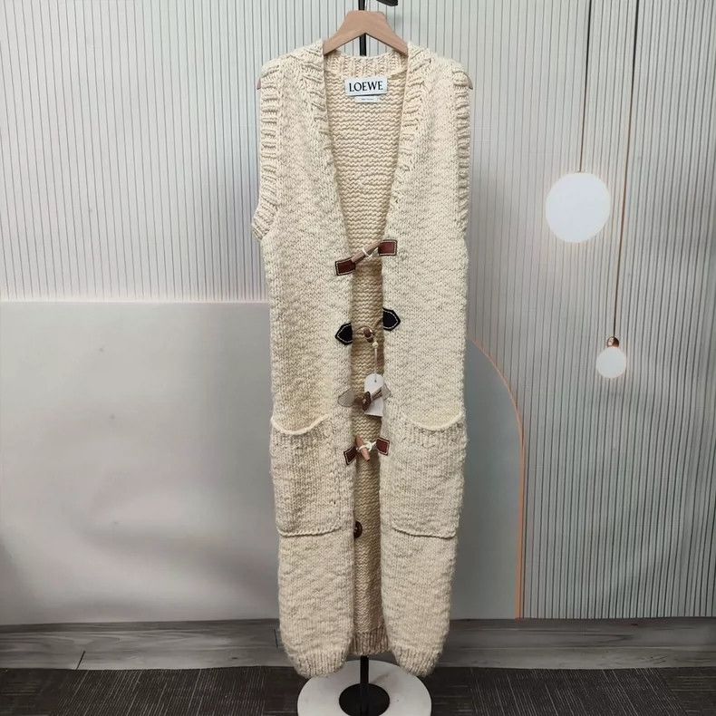 Loewe Loewe Wool sleeveless jacket Size XXS / US 00 / IT 34 - 1 Thumbnail