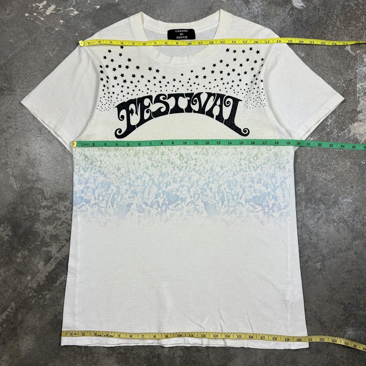 CABANE de ZUCCa × Issey Miyake × Vintage 1990s Cabane de Zucca - Woodstock Festival Size US M / EU 48-50 / 2 - 5 Thumbnail